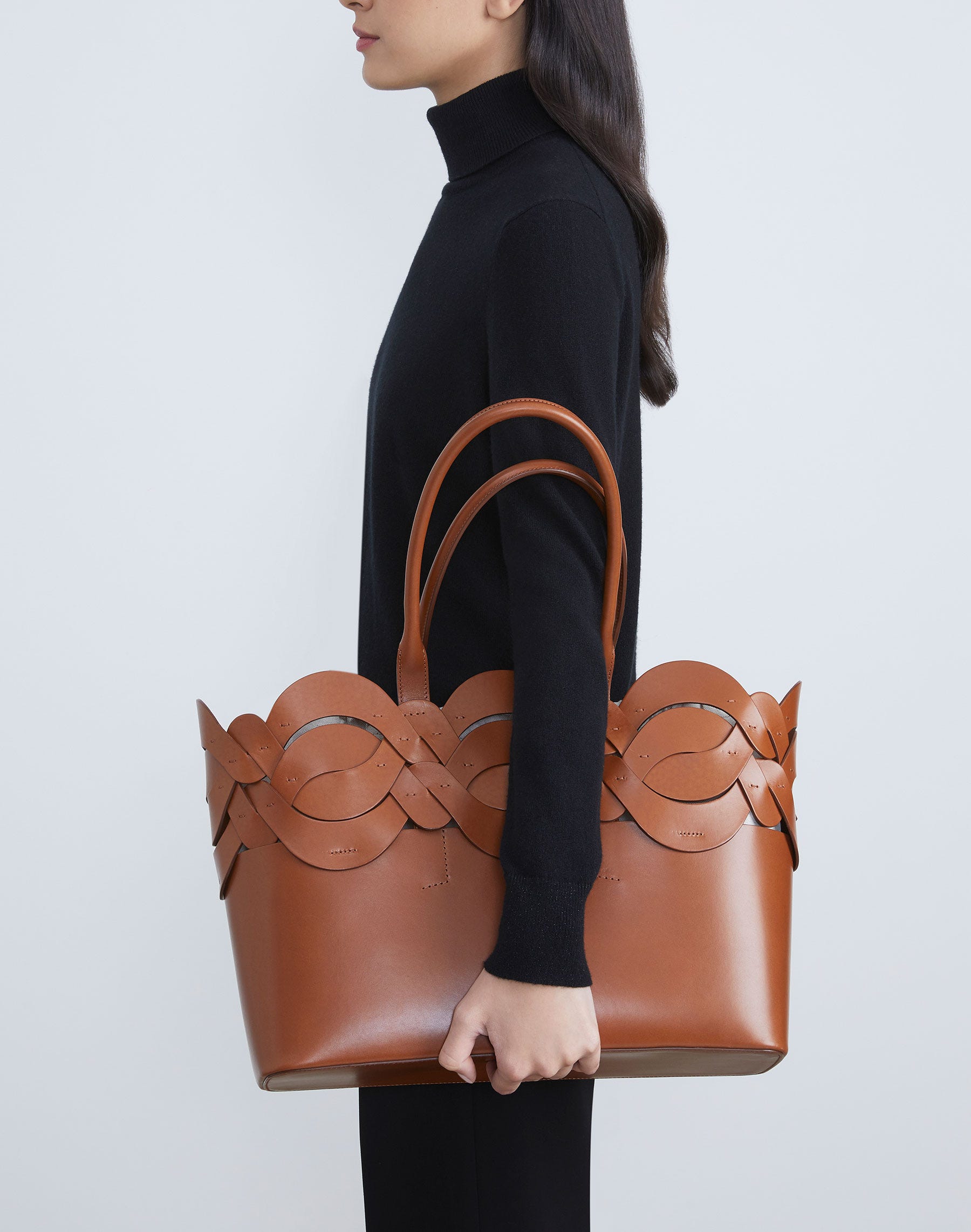 Vachetta Leather 8 Knot Tote—Large