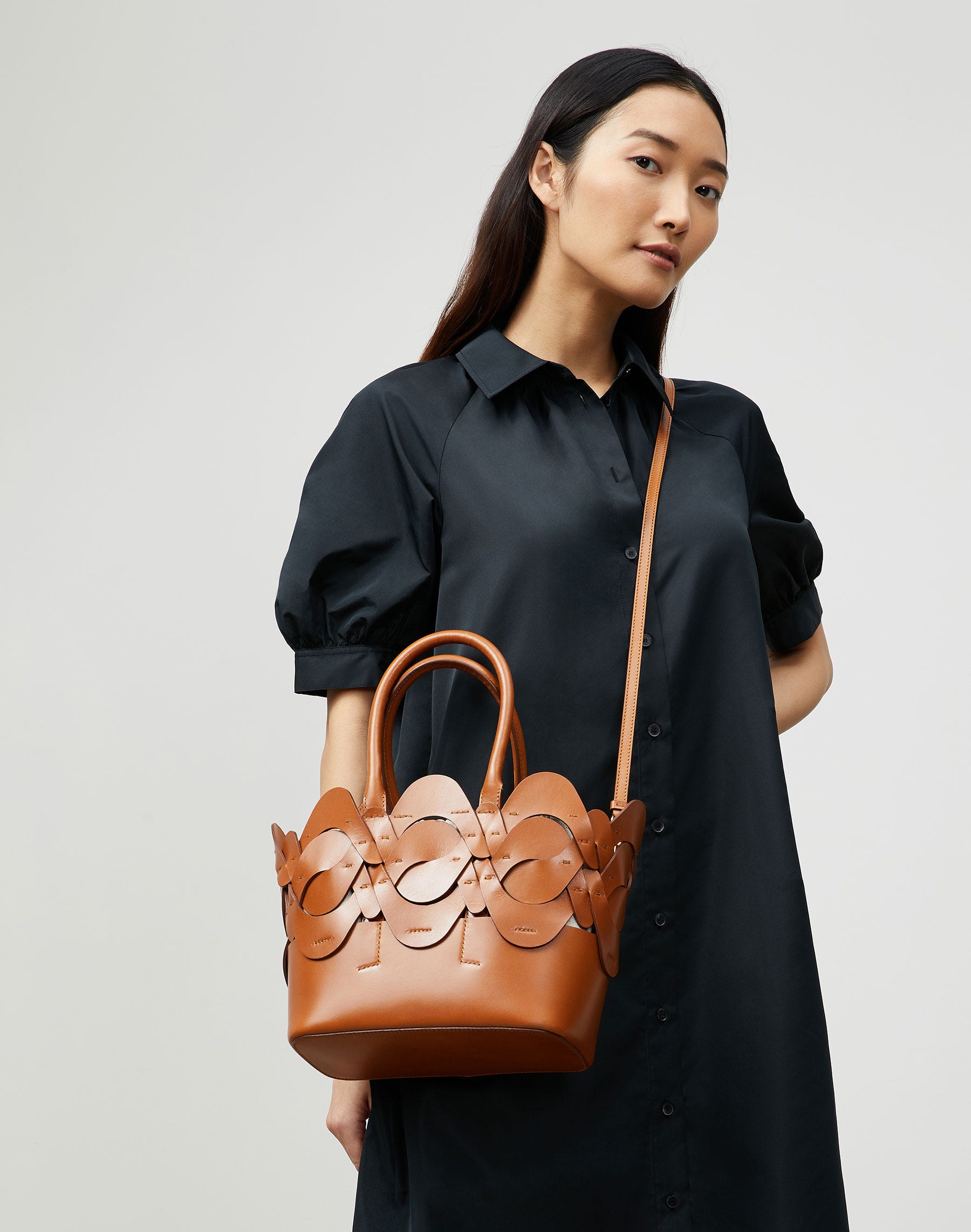 Vachetta Leather 8 Knot Tote—Small