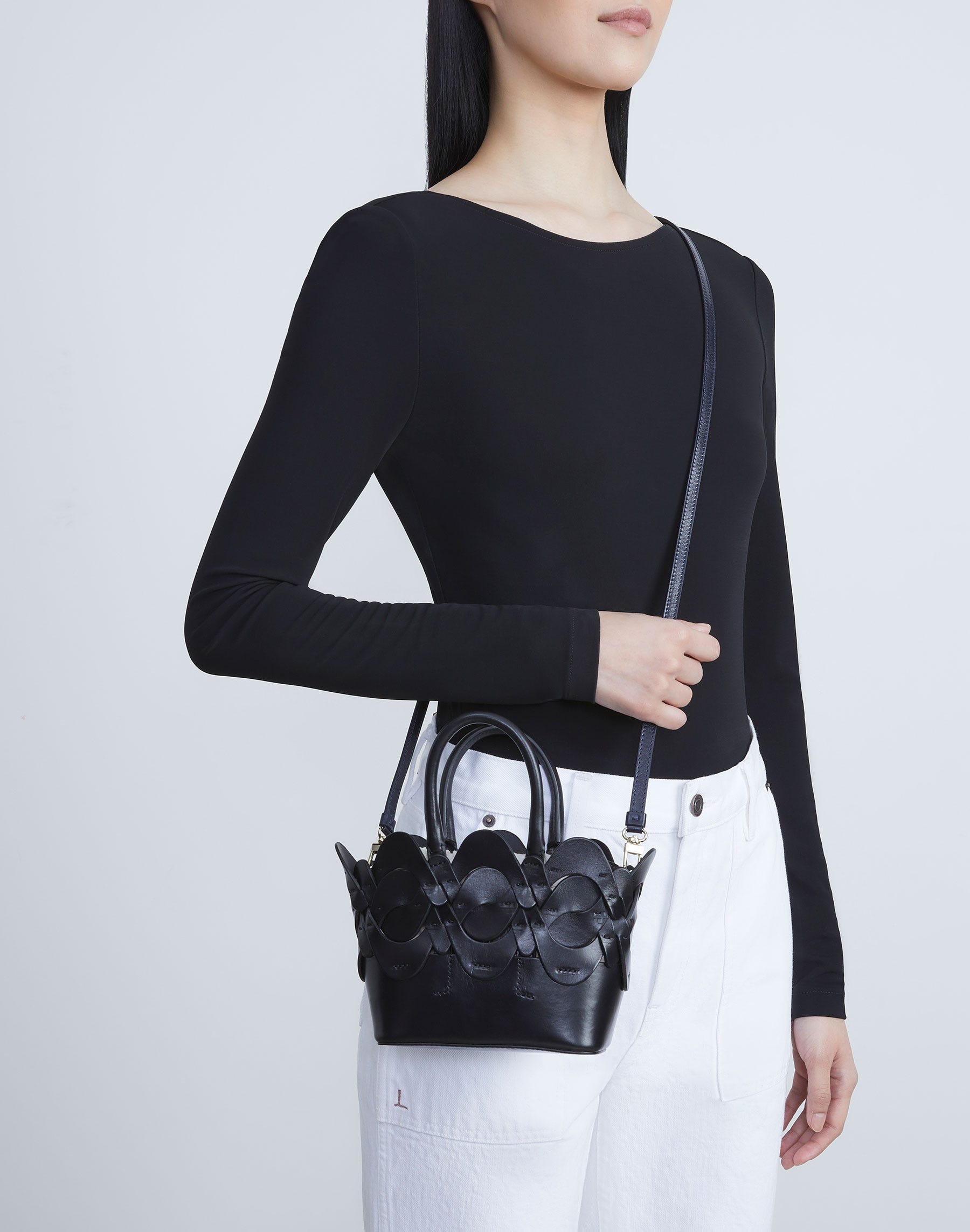 Vachetta Leather 8 Knot Tote—Mini