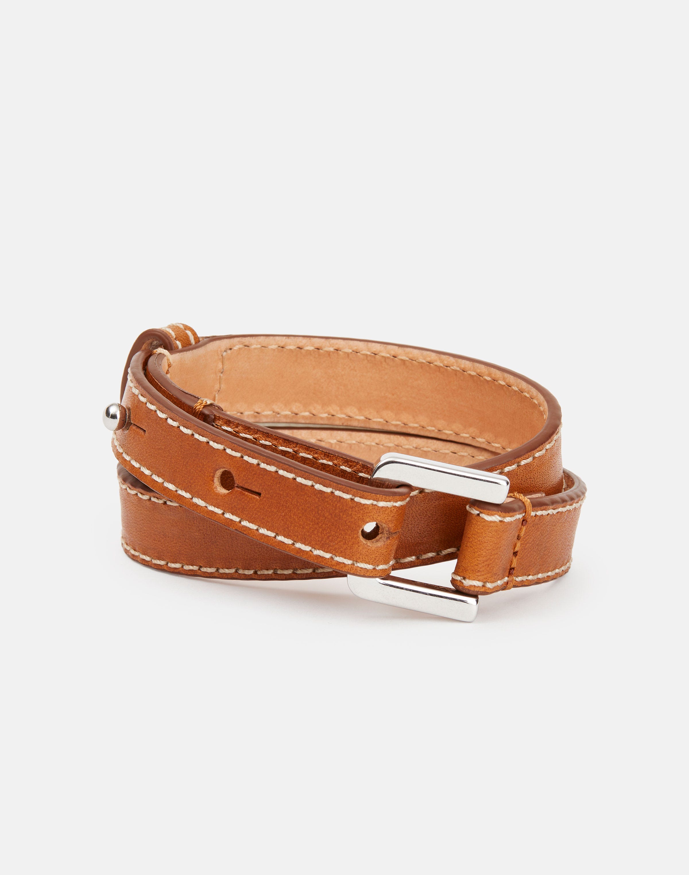 Vachetta Leather Wrap Bracelet