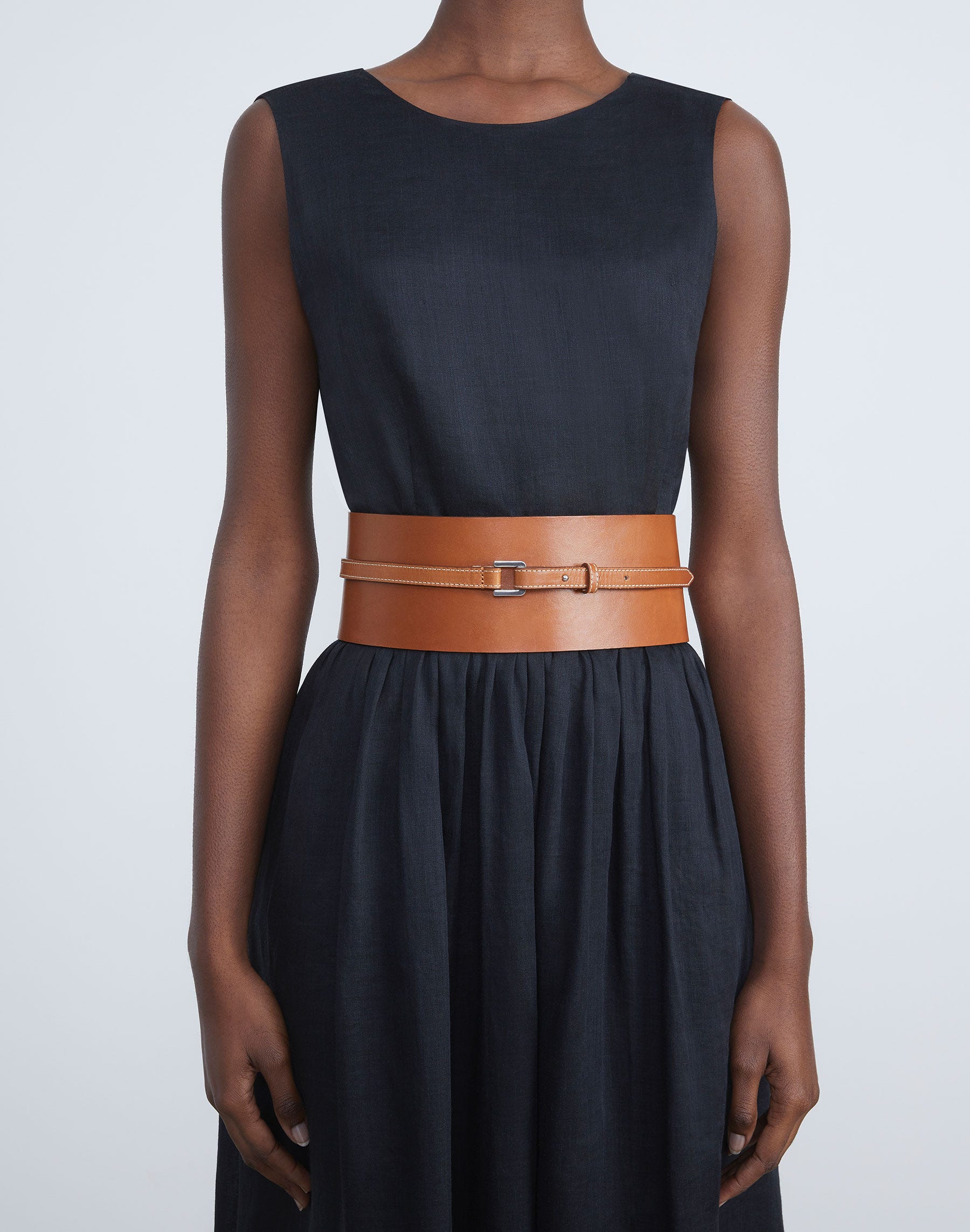 Vachetta Leather Obi Belt