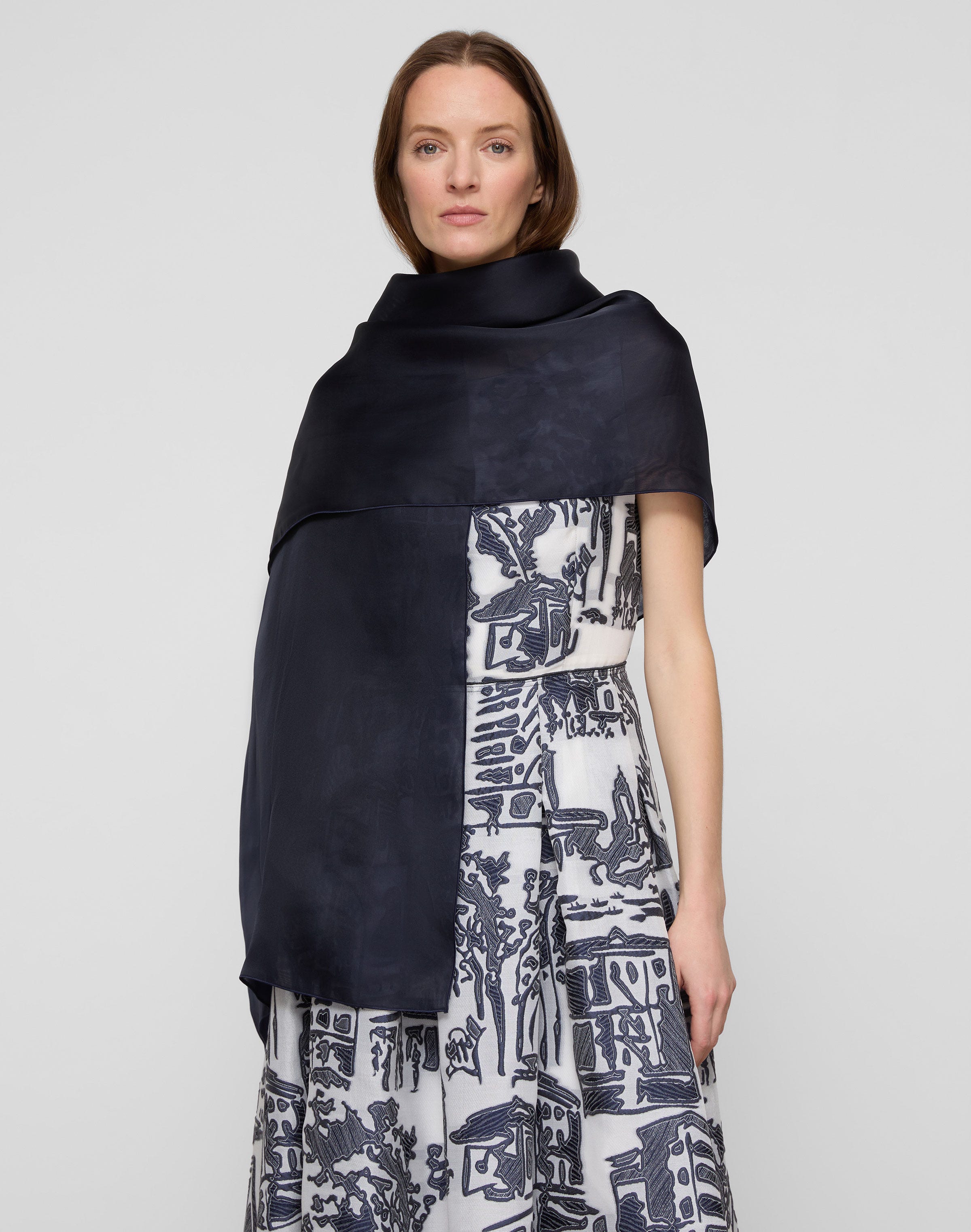 Silk Organza Stole