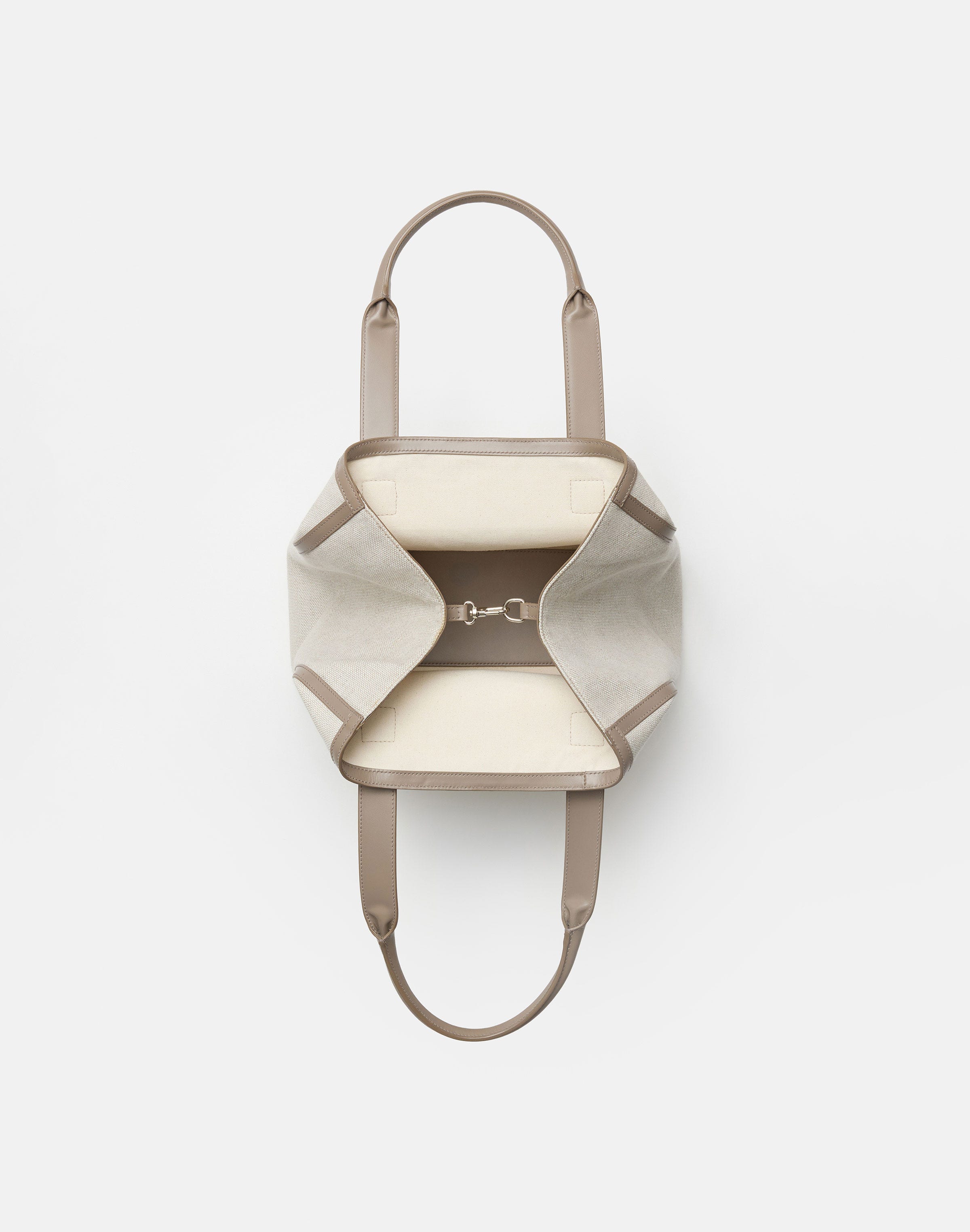 Linen-Hemp Canvas L Tote—Small