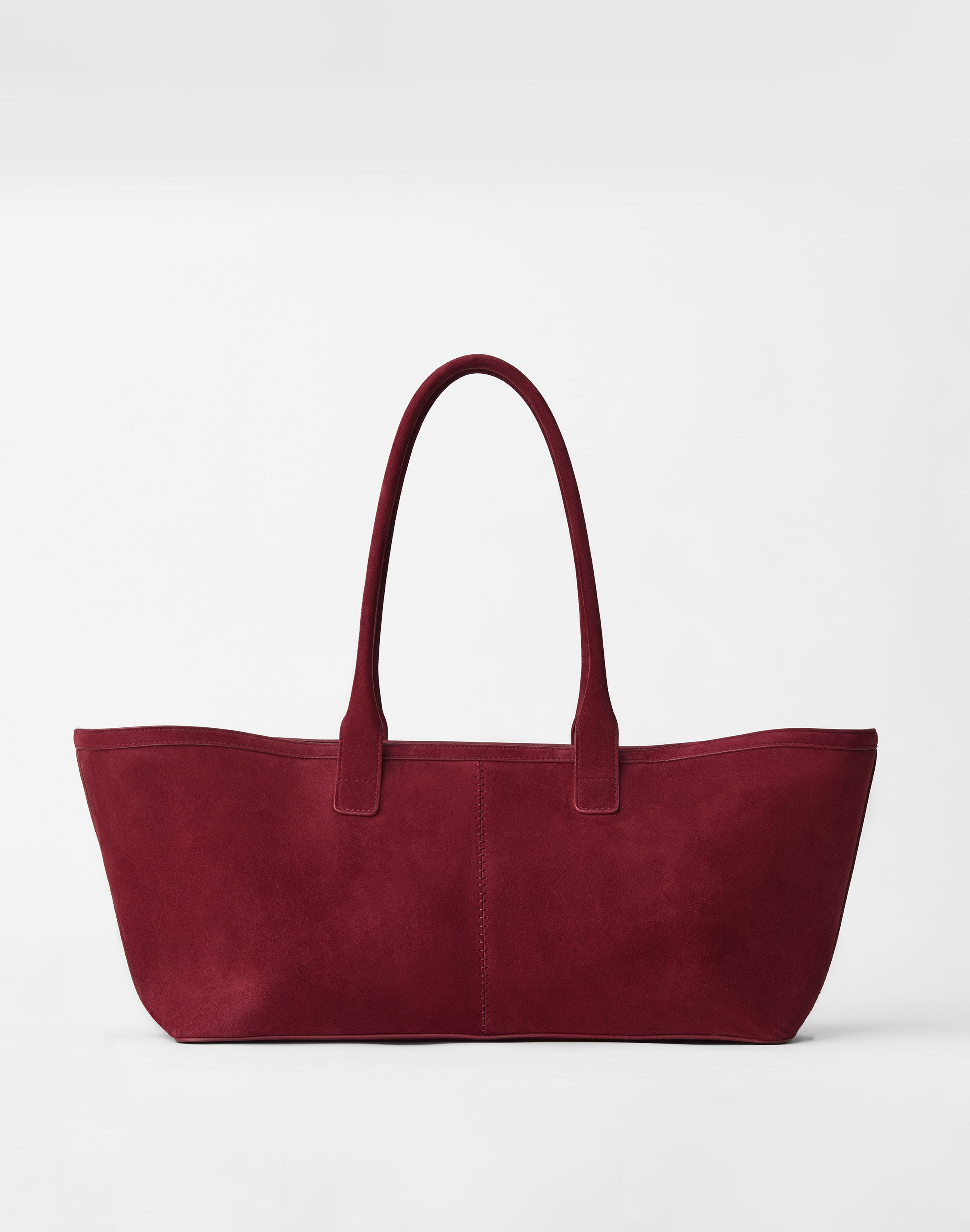 Suede East West L Tote
