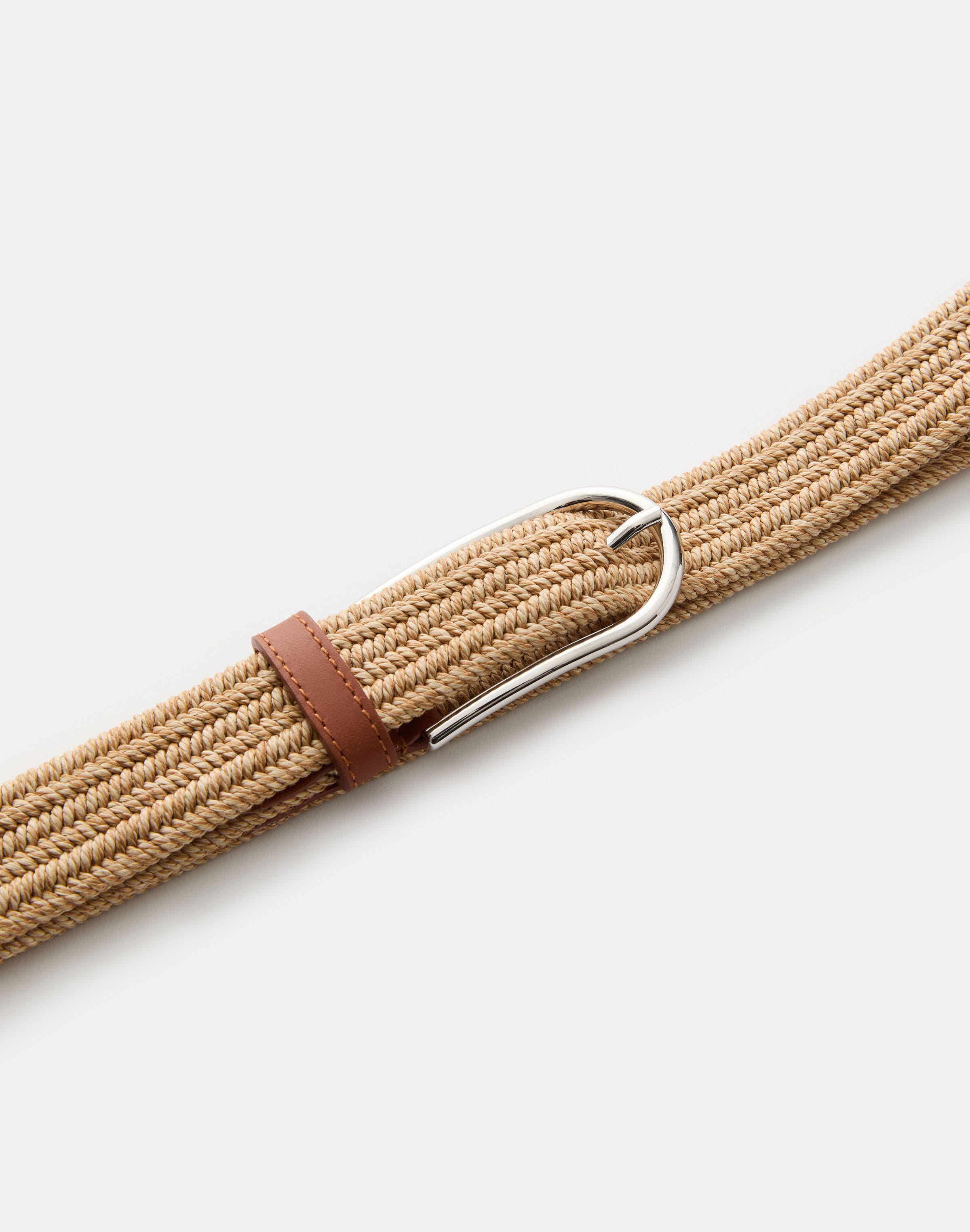 Raffia Woven Belt