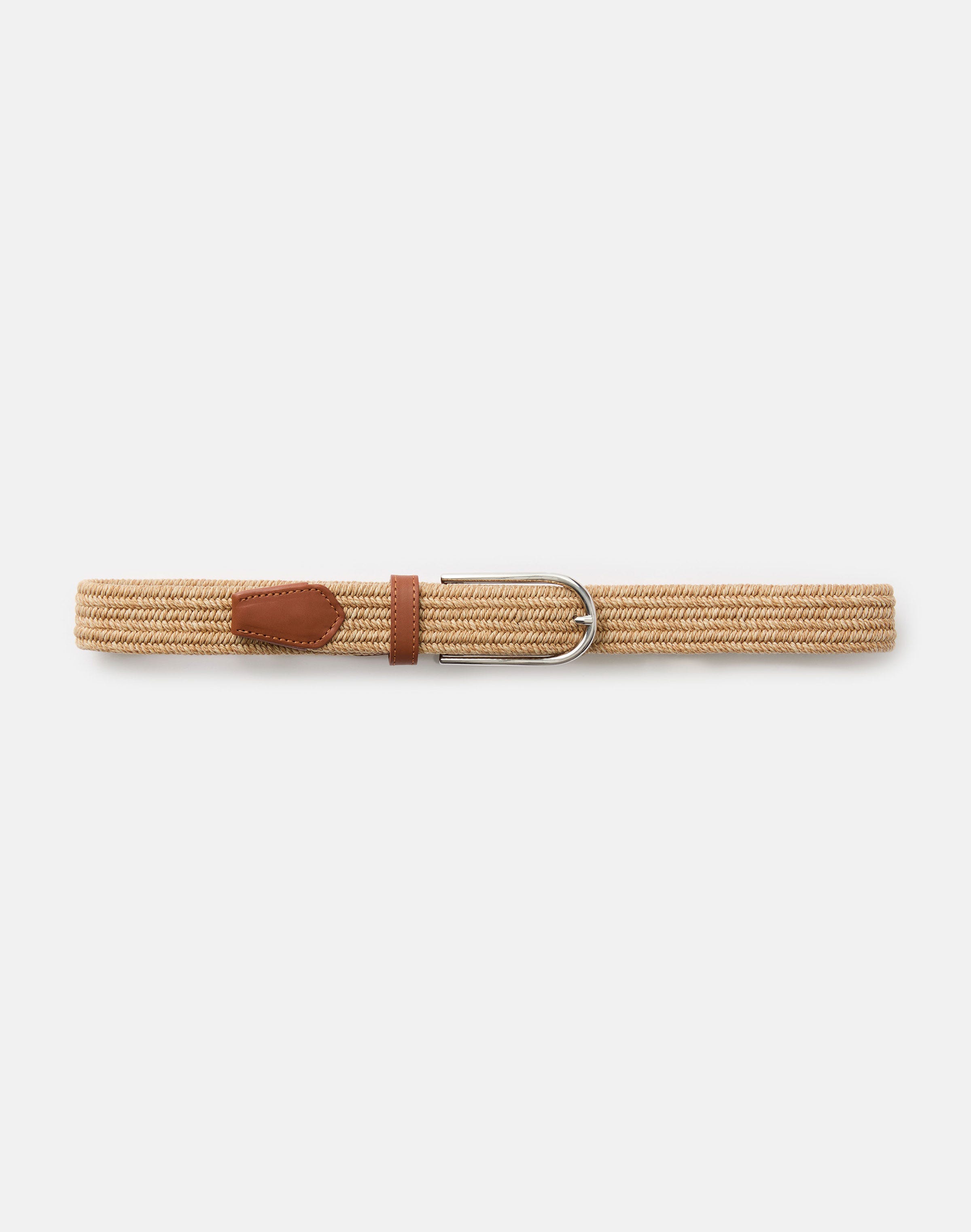 Raffia Woven Belt