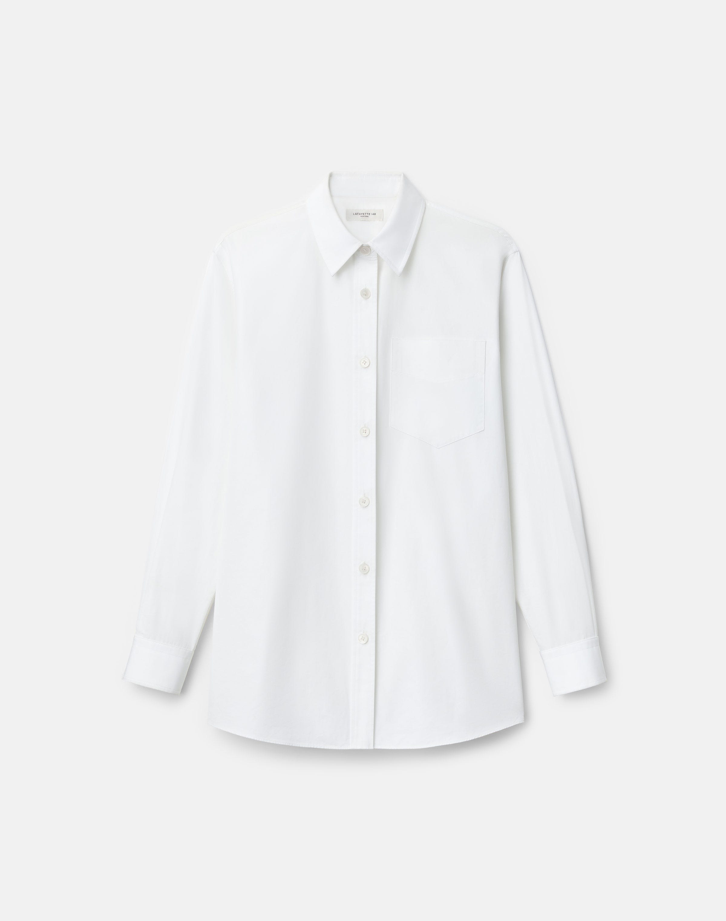 Organic Cotton Poplin Oversized Shirt