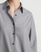Brushed Responsible Wool Oversized Shirt