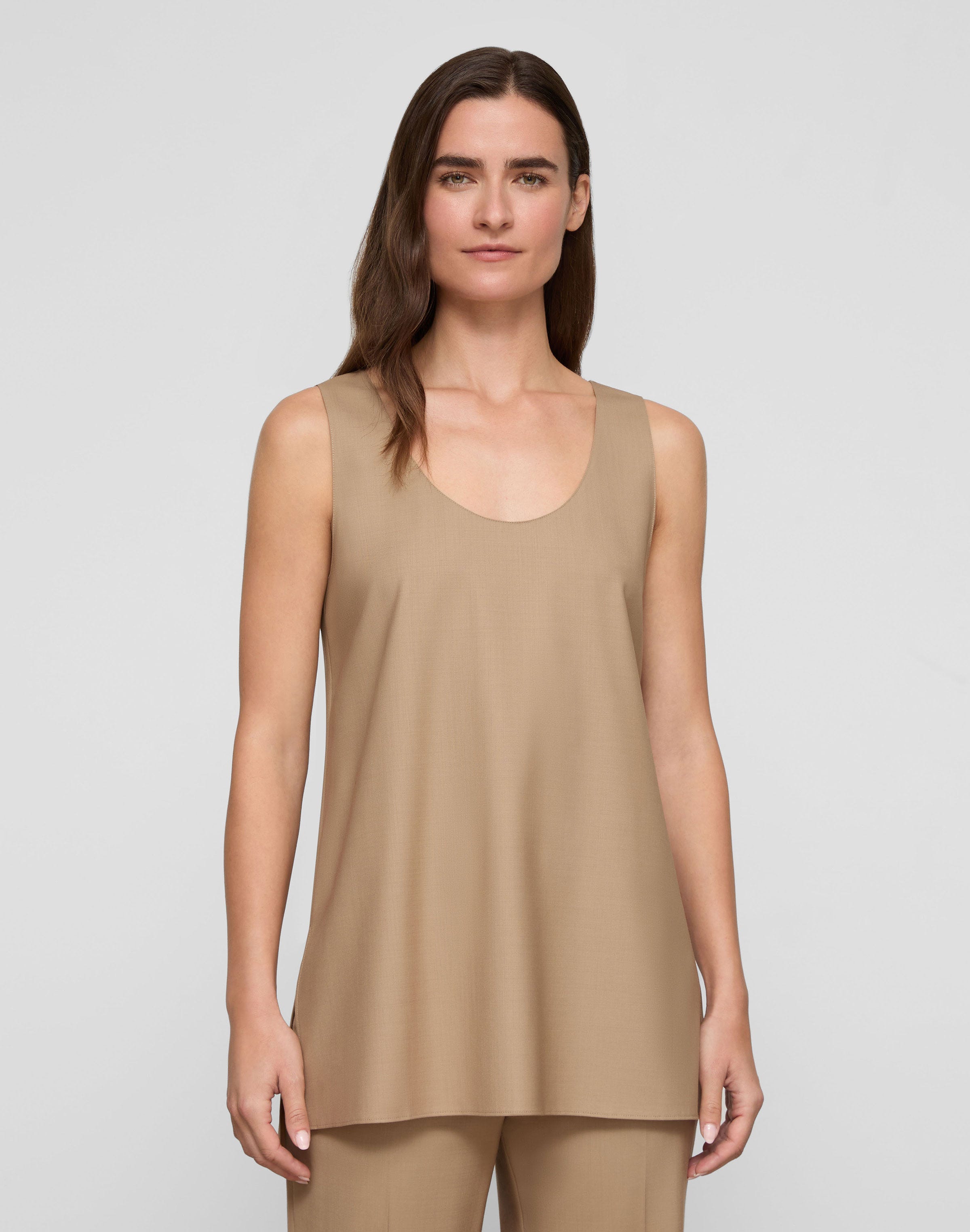 Tropical Wool Long Tank