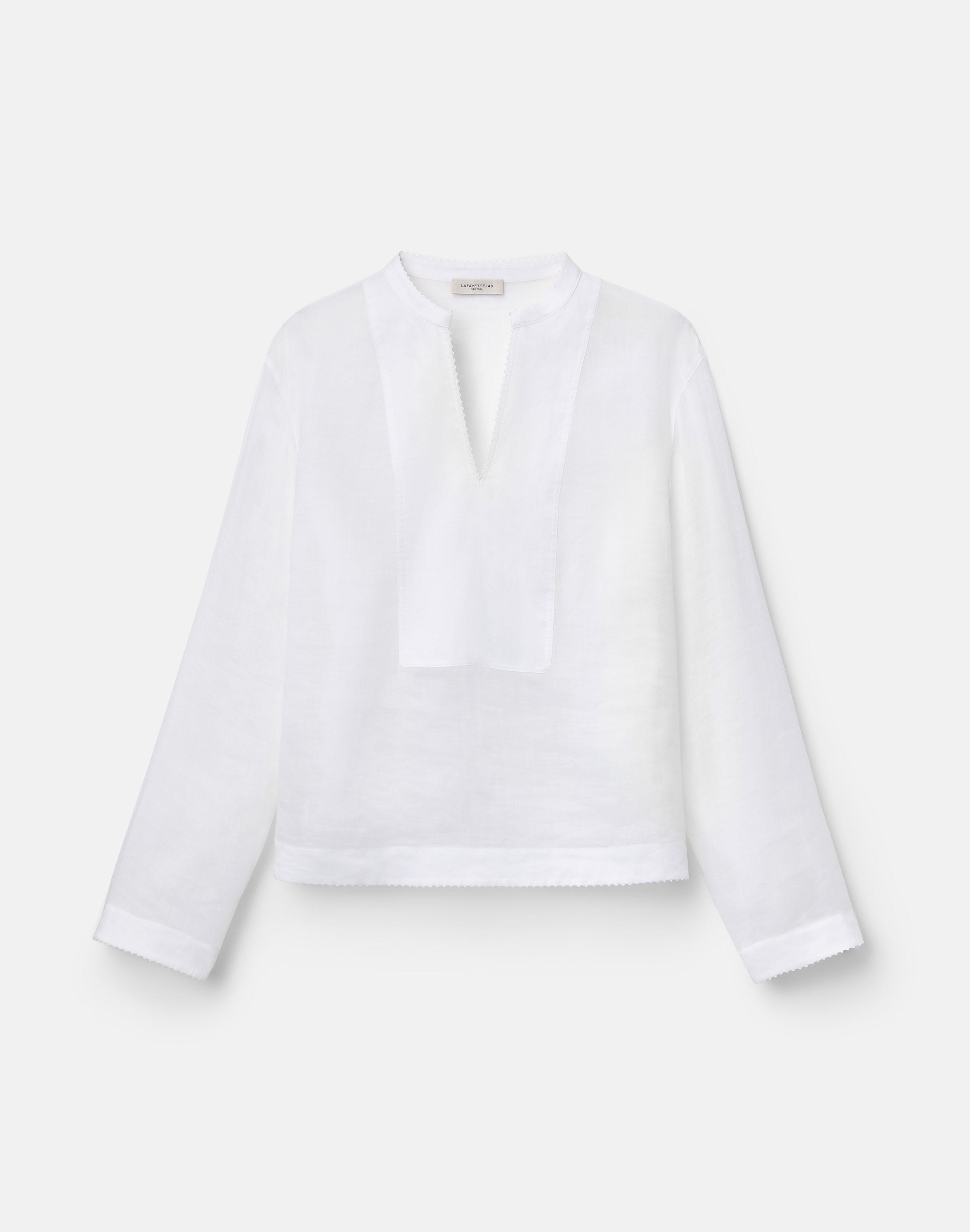 Gemma Cloth Voile Popover Blouse