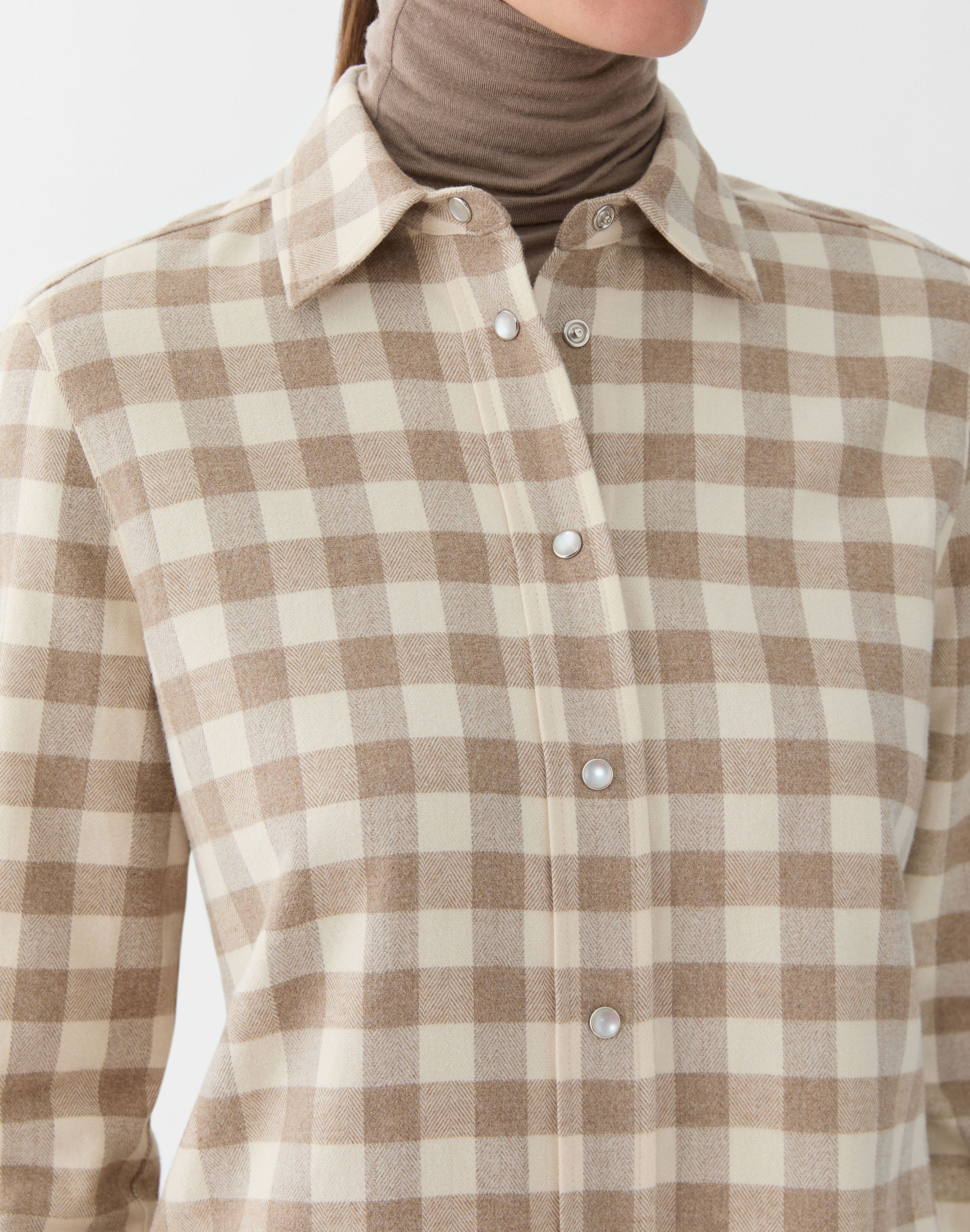 Buffalo Check Cotton Flannel Shirt