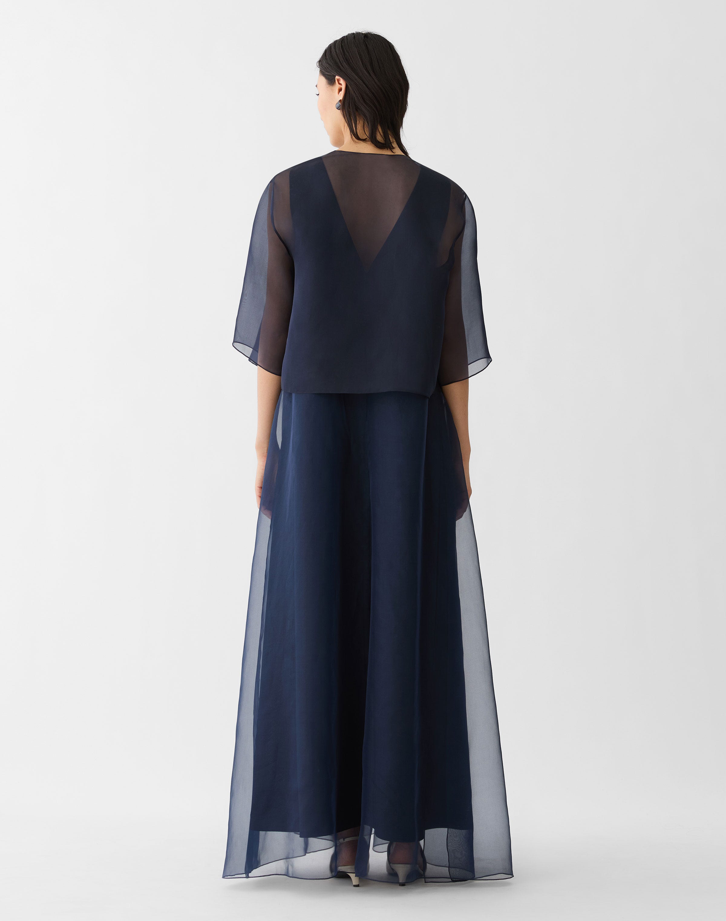 Silk Organza Bolero Wrap