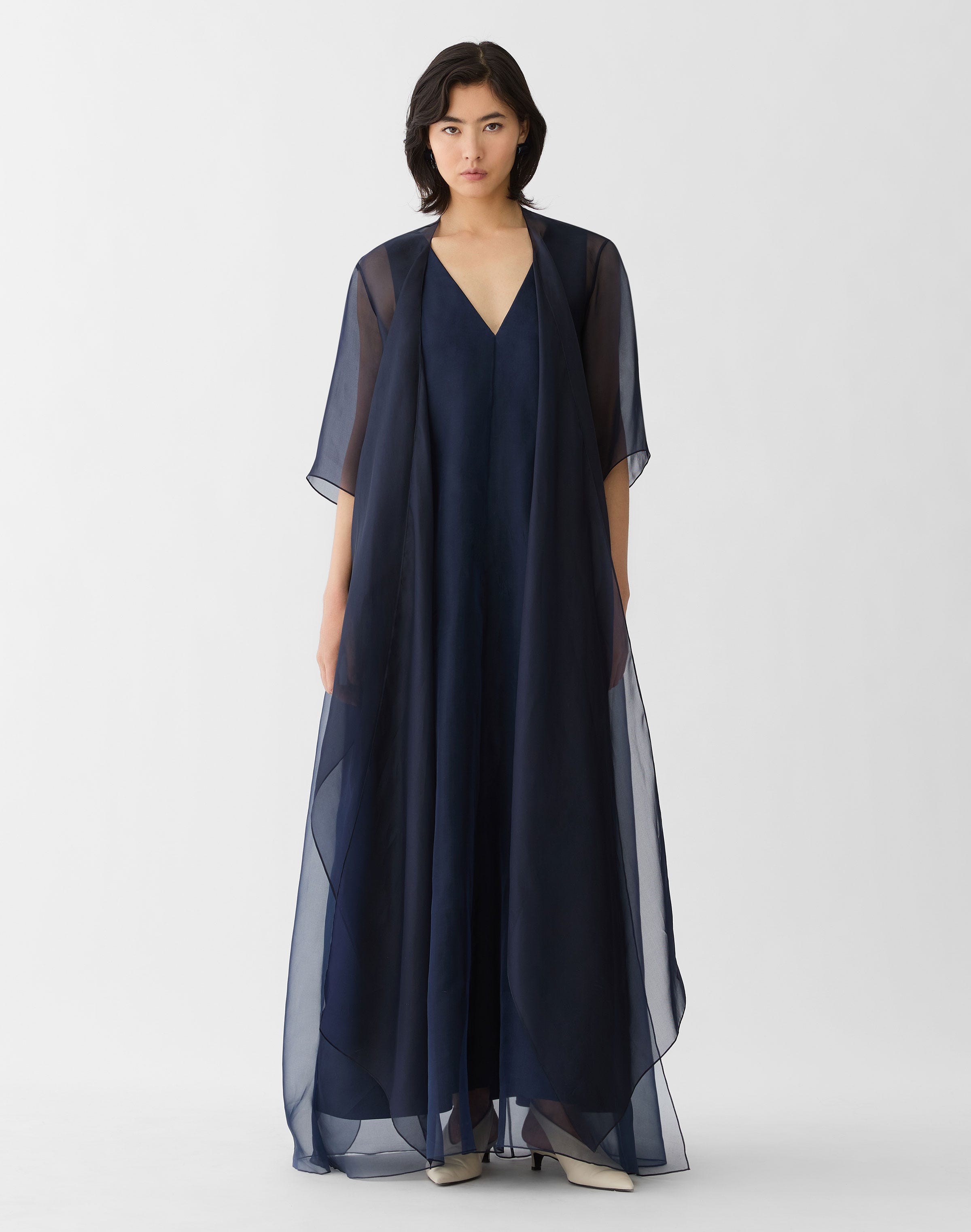 Silk Organza Bolero Wrap