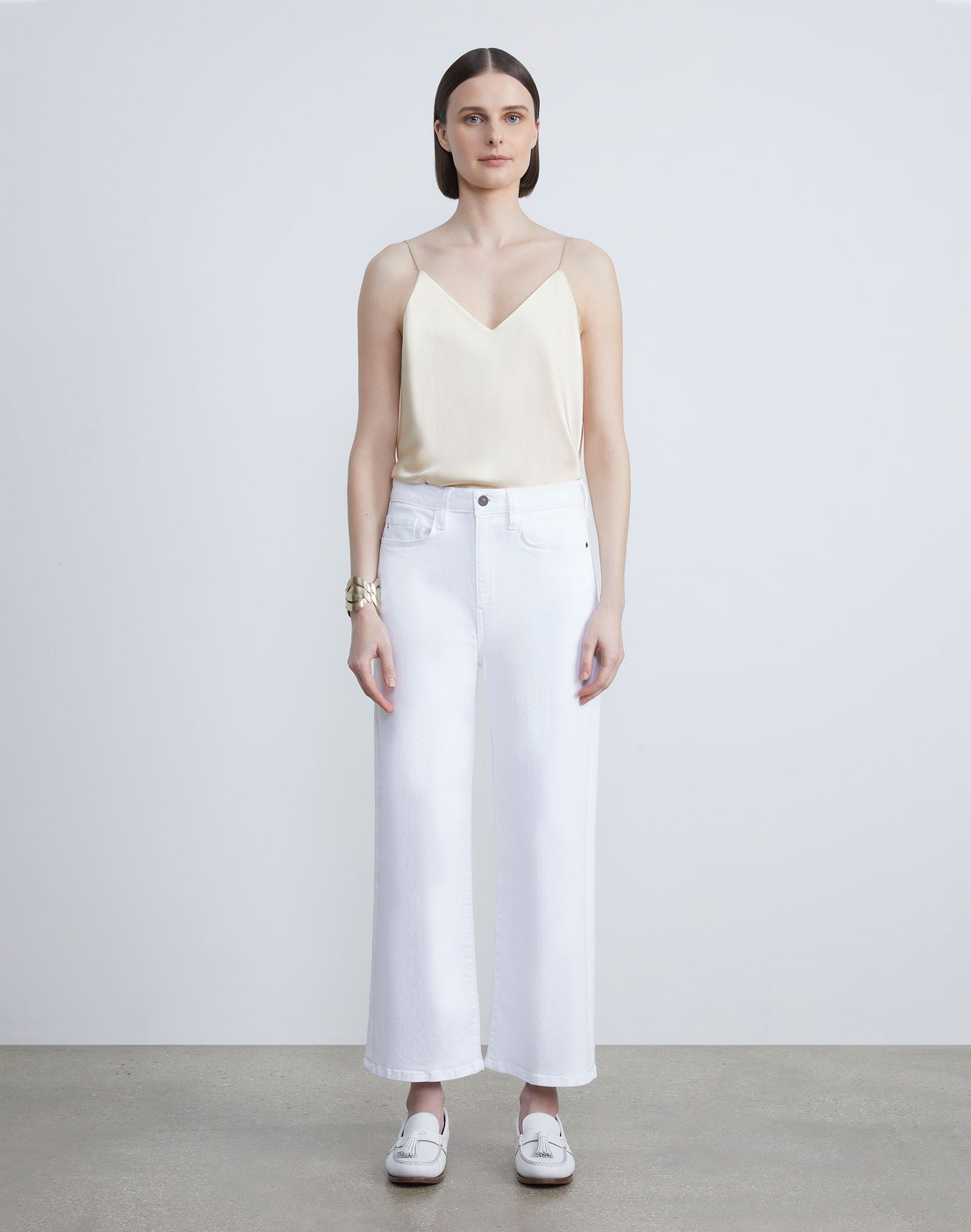Silk Charmeuse Bias Tank