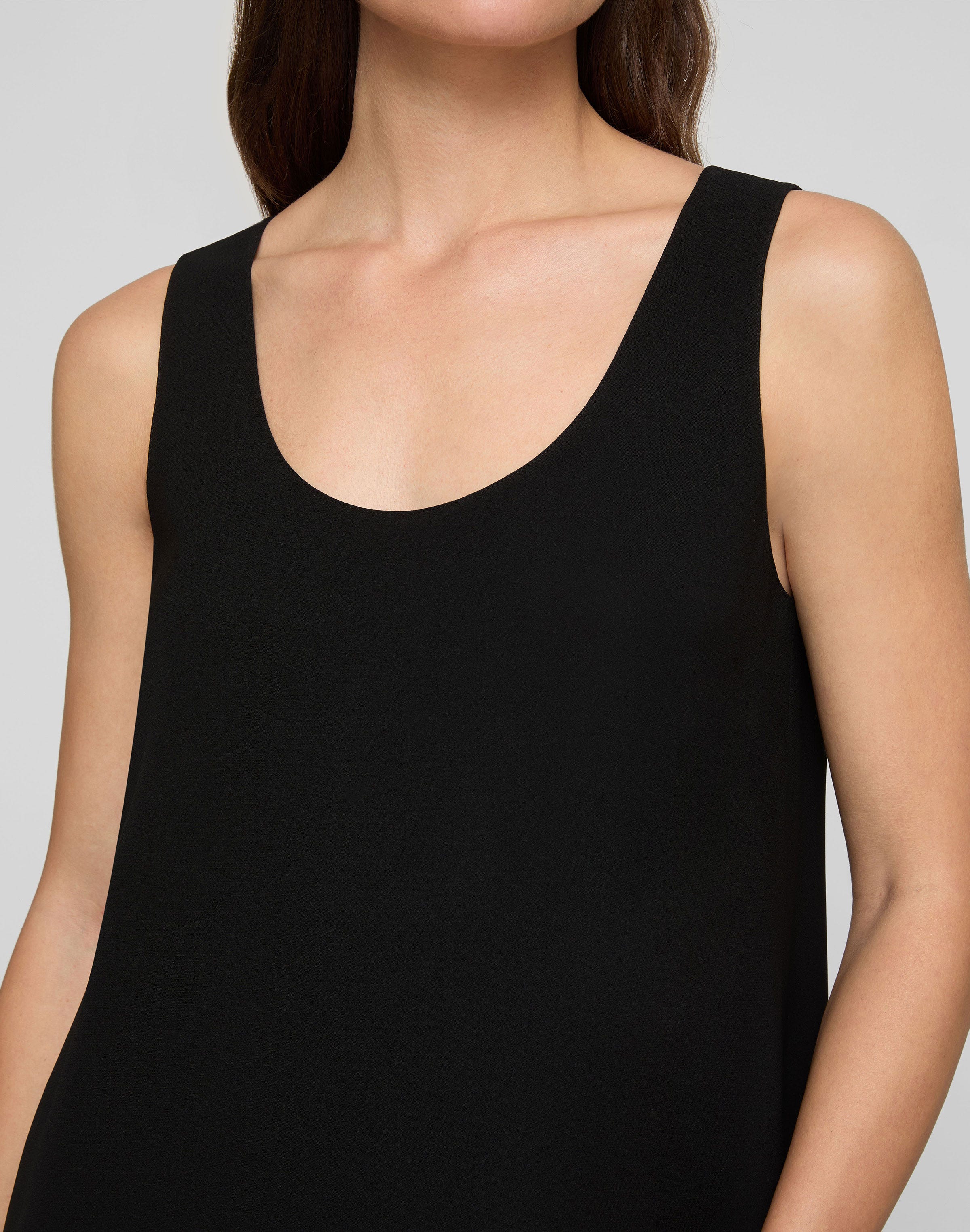 Responsible Finesse Crepe Tank Dress