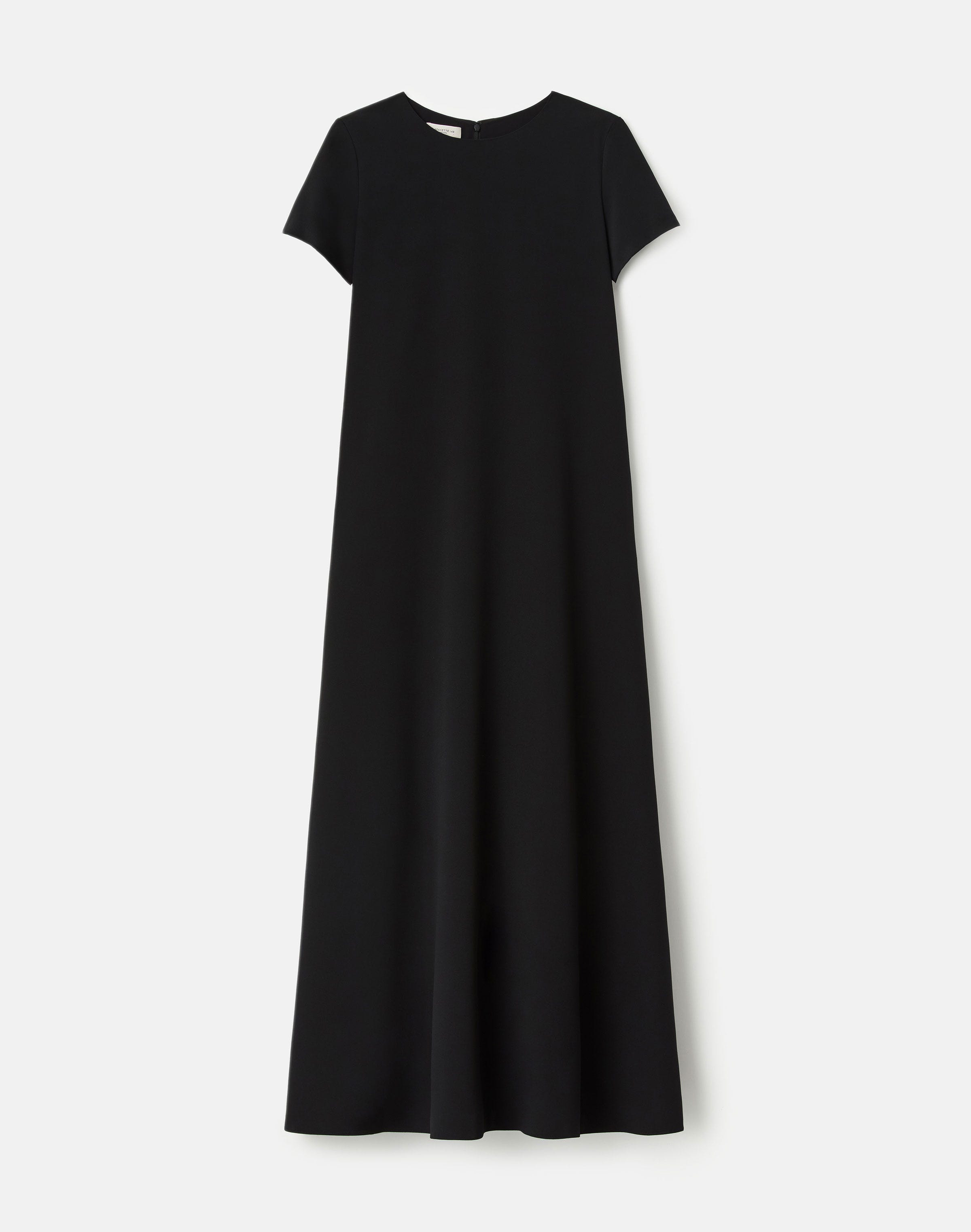 Organic Silk Stretch Crepe De Chine Maxi Dress