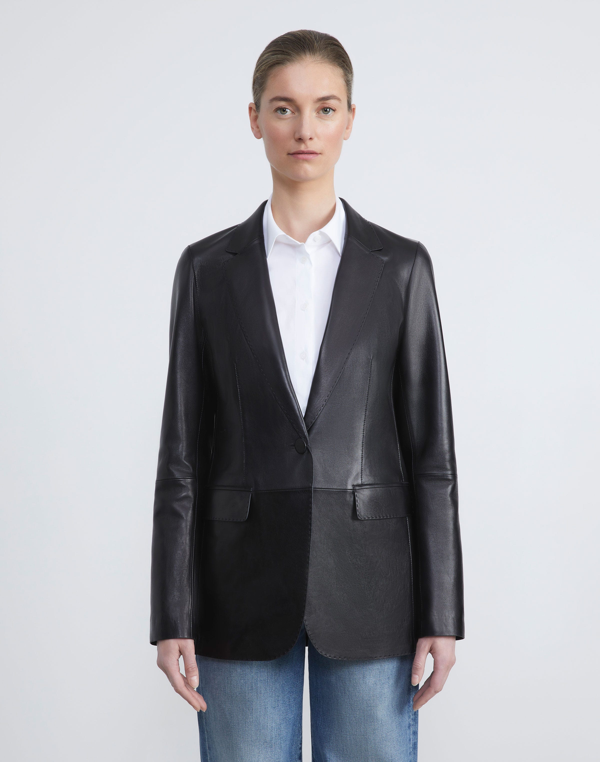 Nappa Leather Blazer