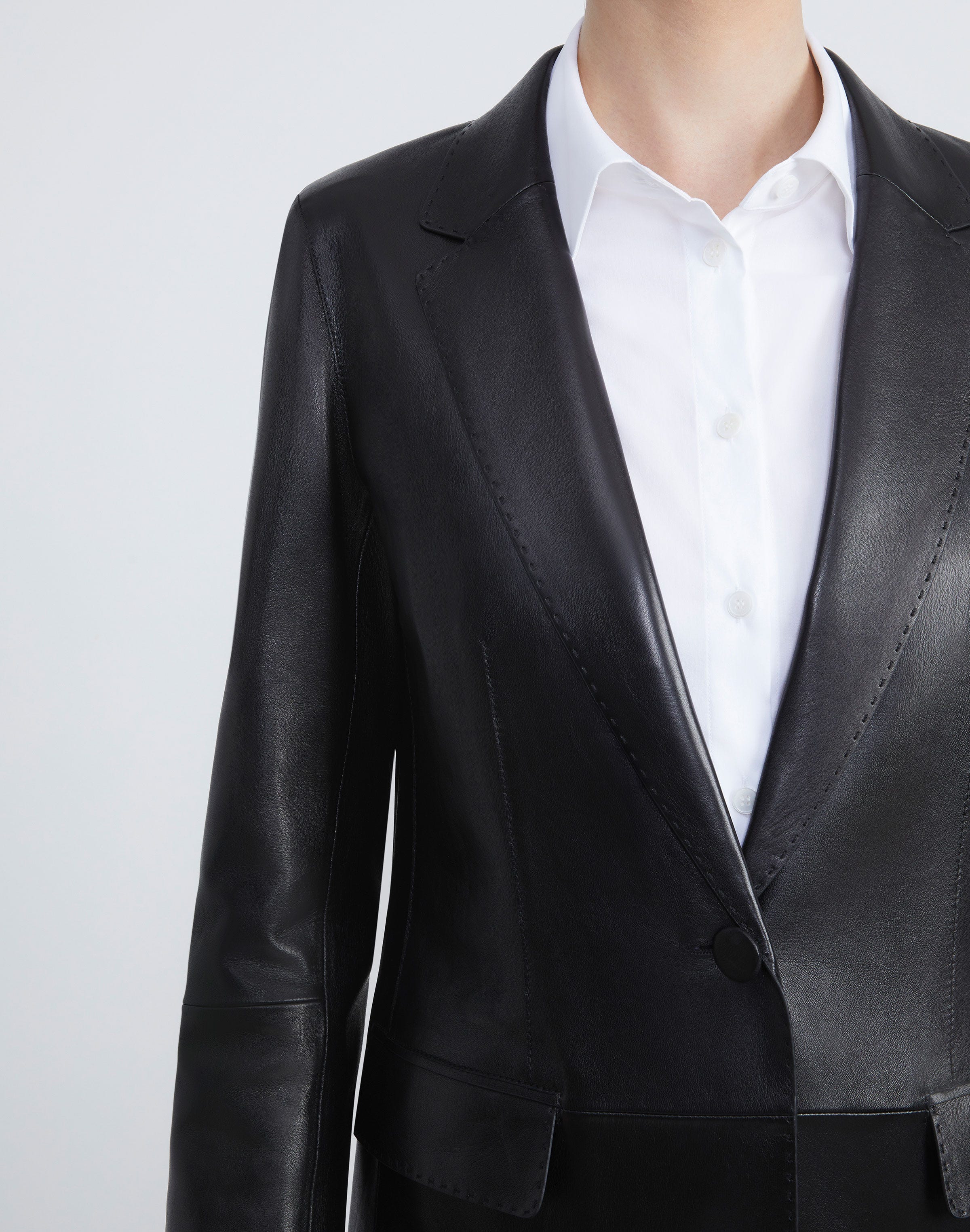 Nappa Leather Blazer