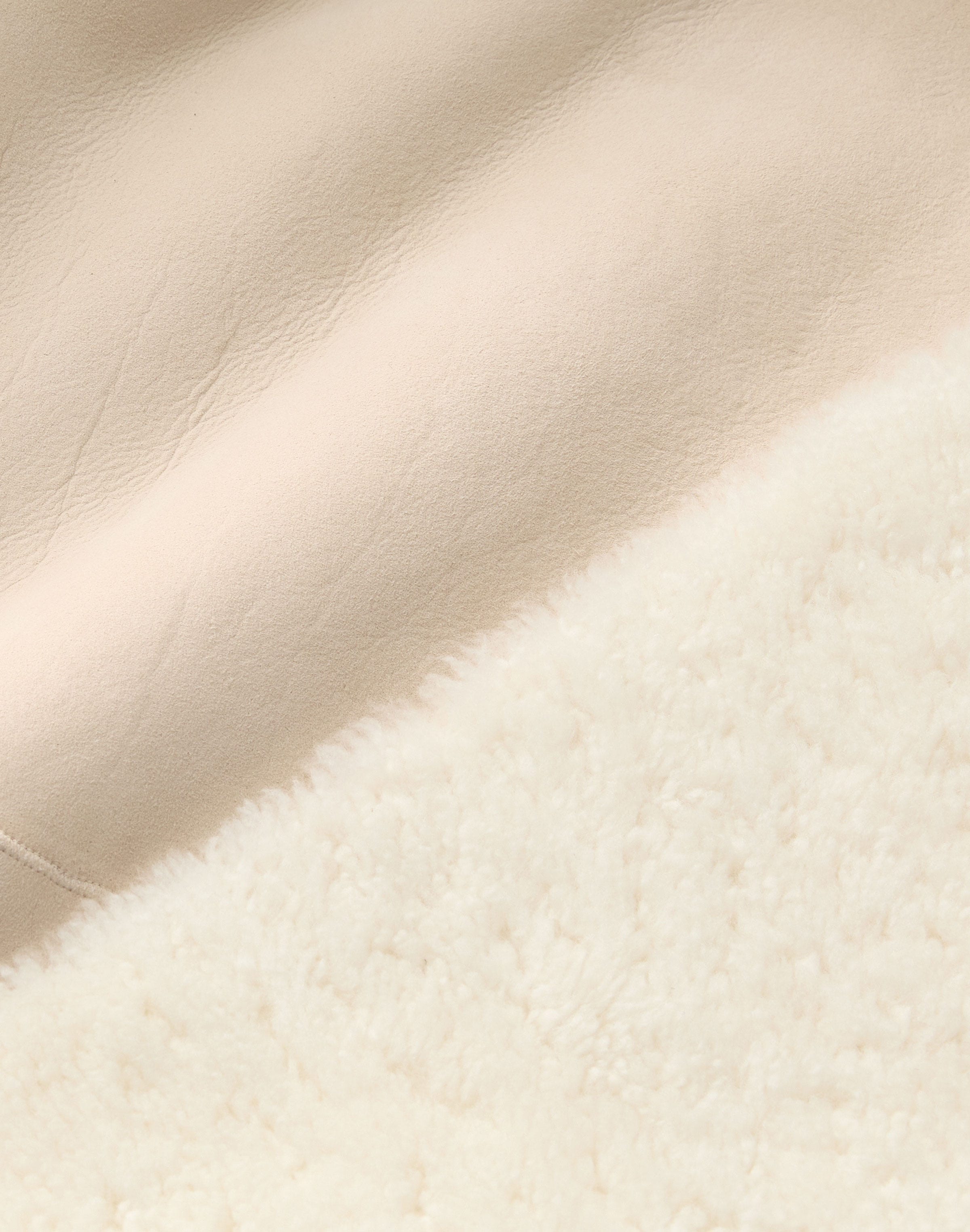 Shearling Reversible Cardigan Jacket
