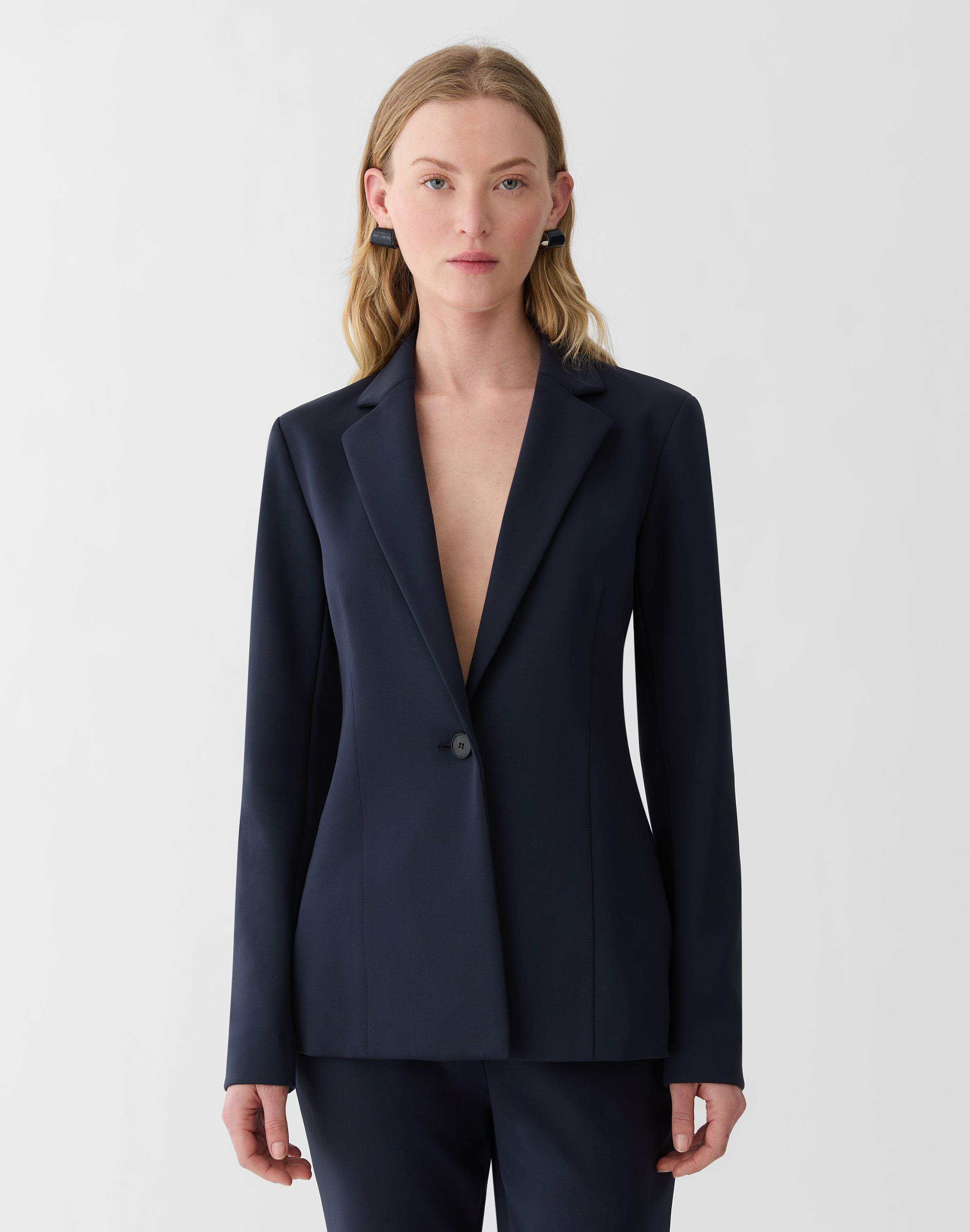 Scuba Fitted Blazer