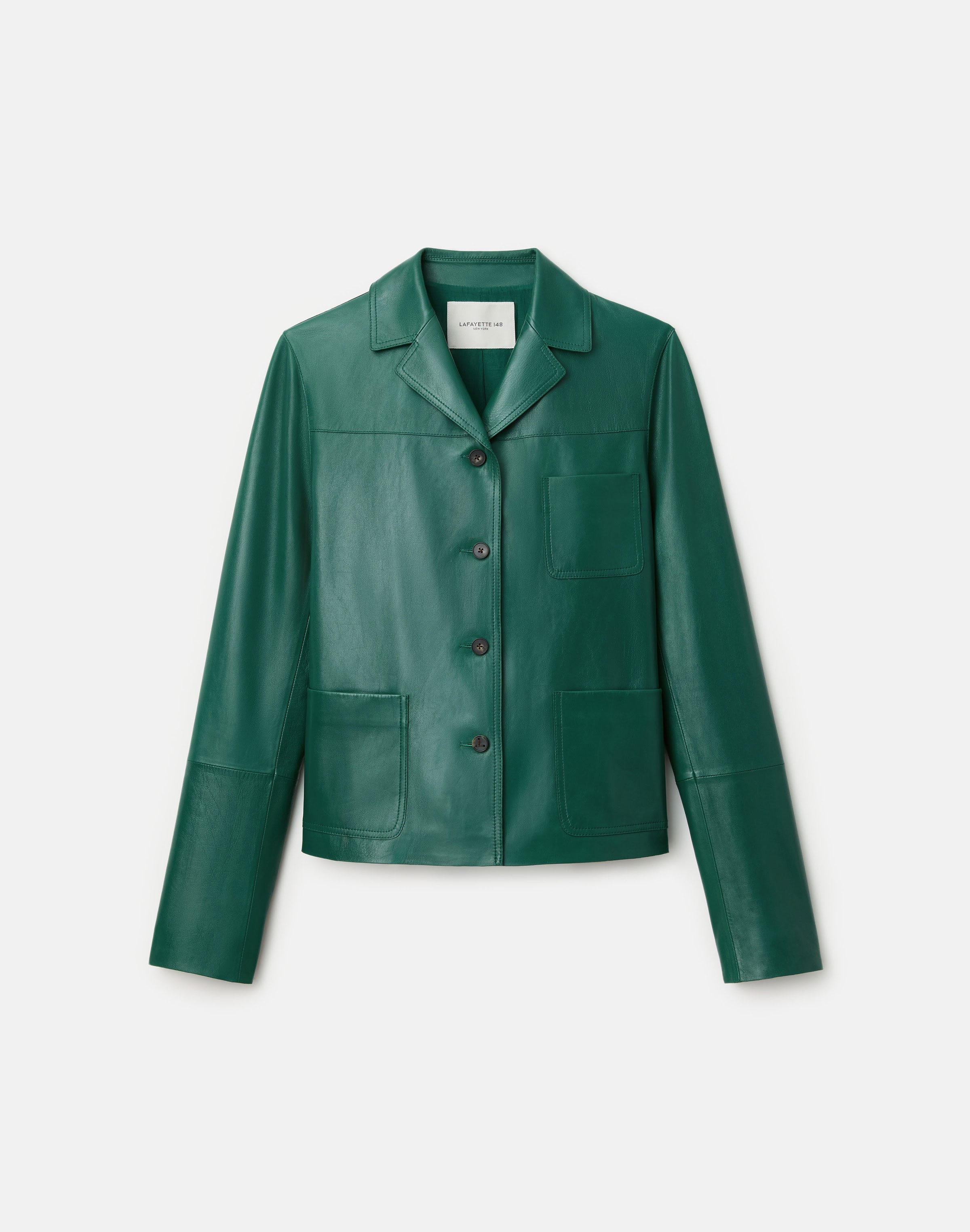 Nappa Leather Three Pocket Jacket