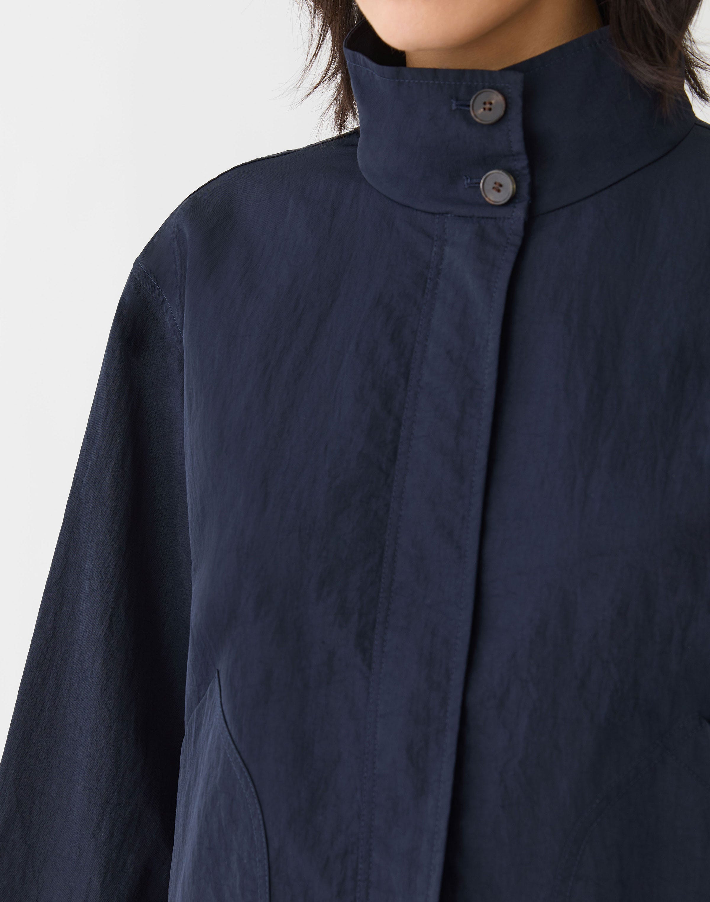 Calvary Twill Funnel Neck Jacket