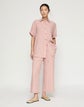 Illustrious Linen Cropped Columbus Wide-Leg Pant