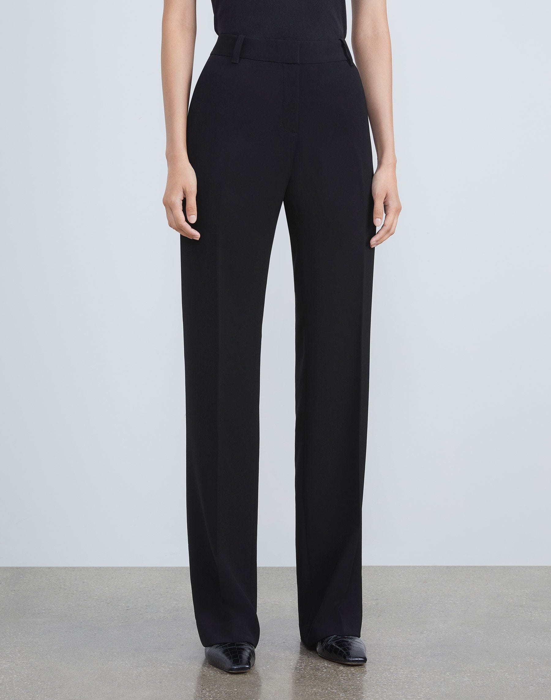 Plus-Size Responsible Finesse Crepe Gates Pant