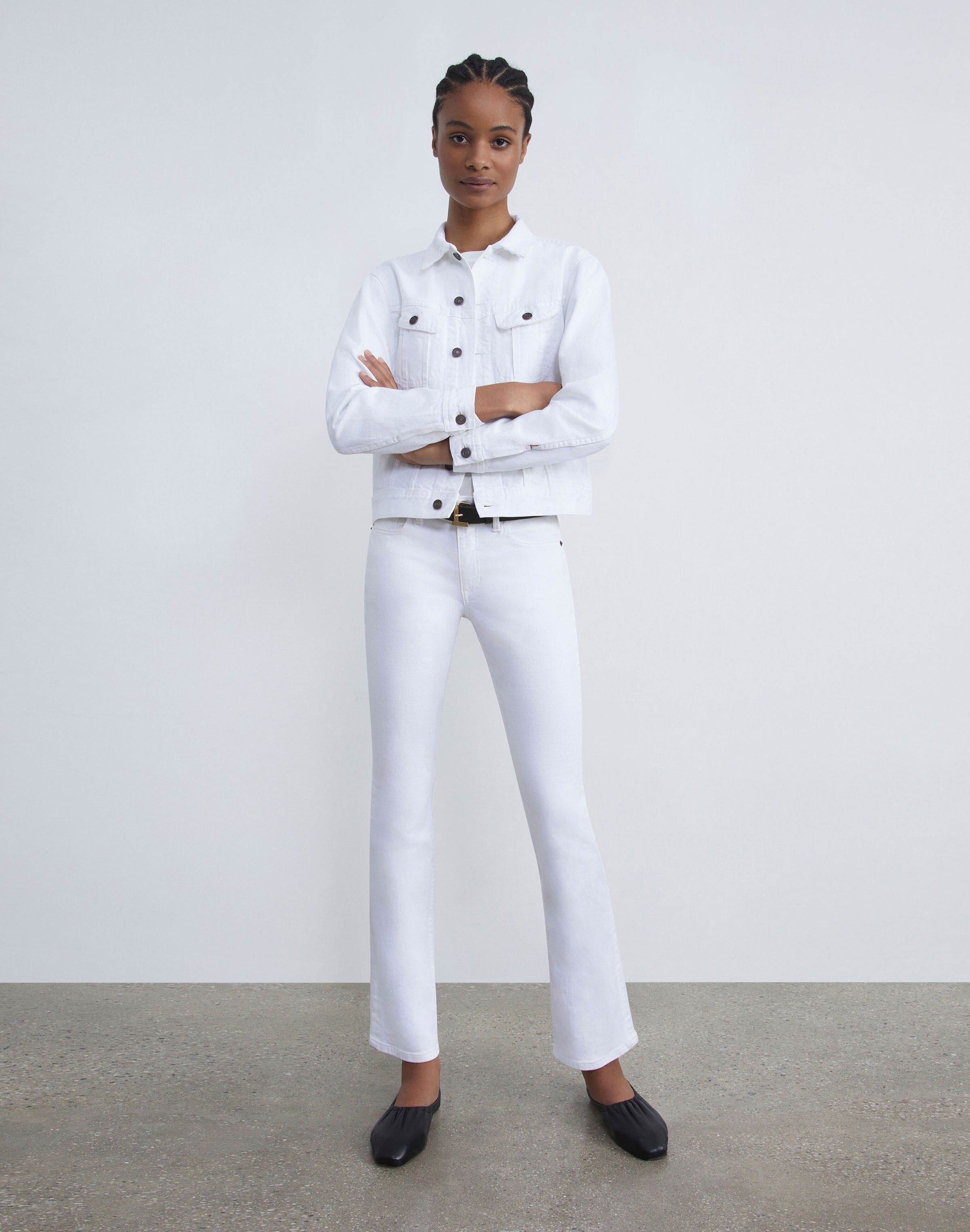 L148 Denim Mercer Kick-Flare Jean