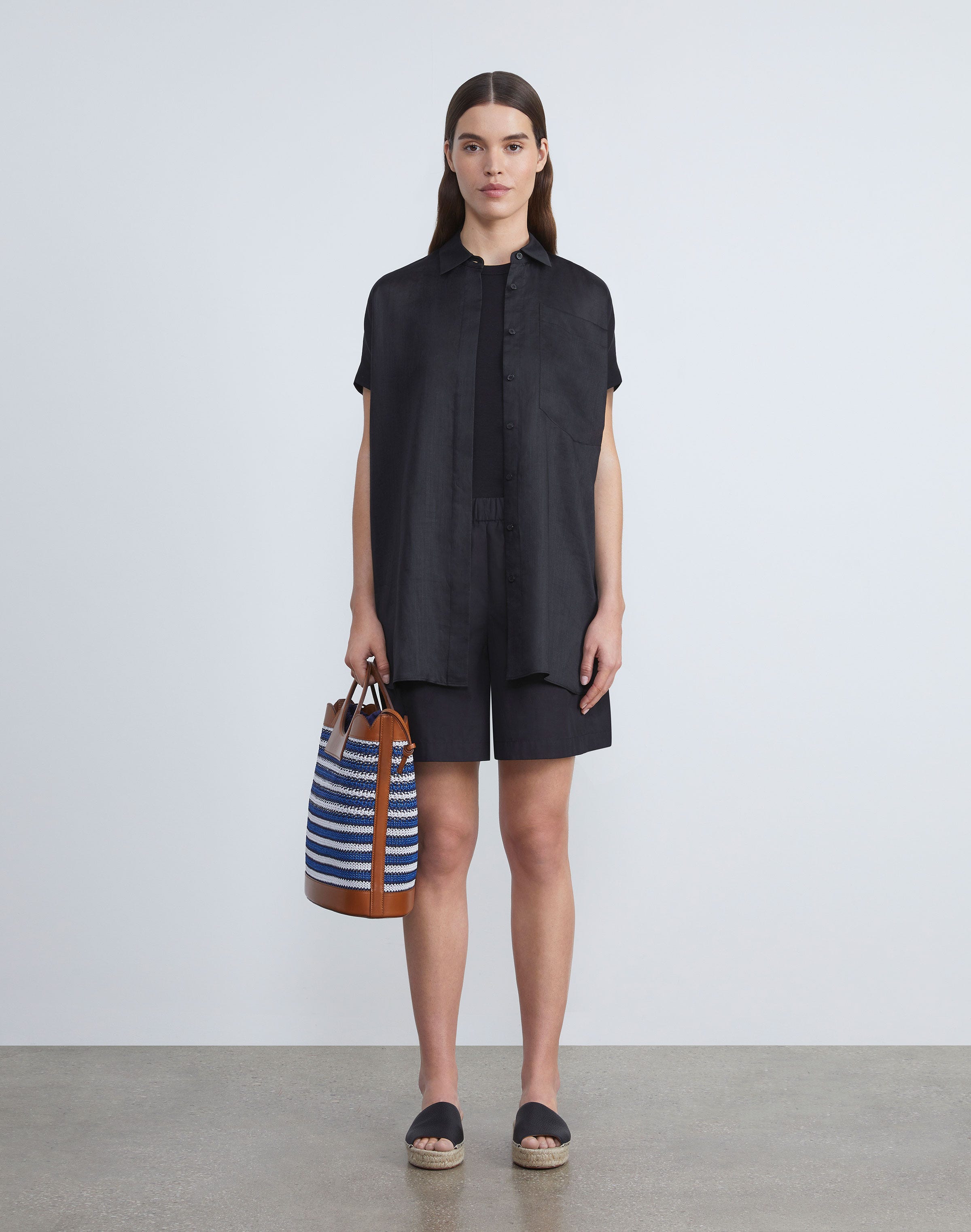 Organic Cotton Poplin Riverside Short