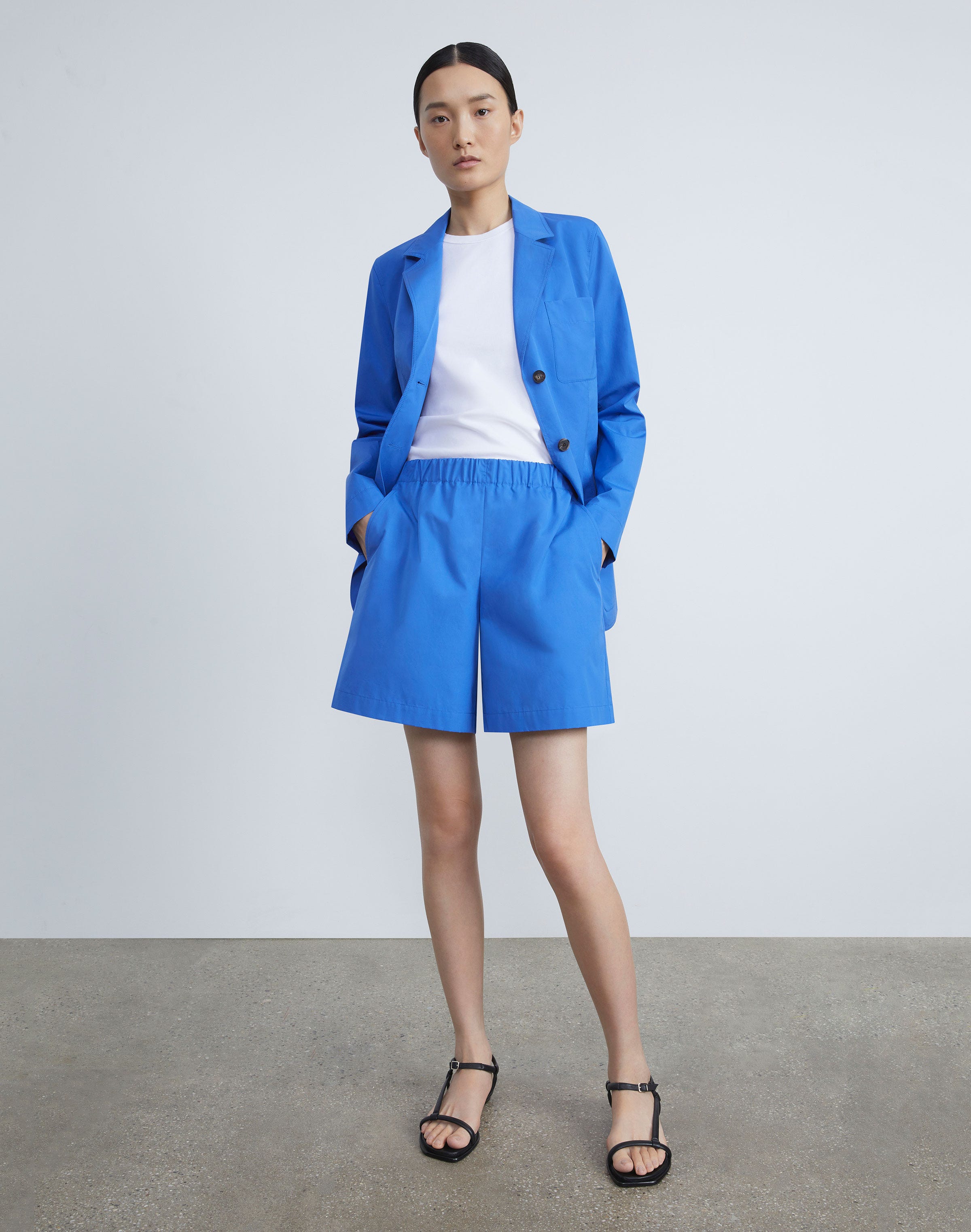 Organic Cotton Poplin Riverside Short