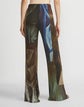 L148 X Save Venice Print Recycled Satin Plissé Parkside Pant