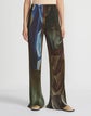 L148 X Save Venice Print Recycled Satin Plissé Parkside Pant
