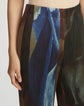 L148 X Save Venice Print Recycled Satin Plissé Parkside Pant