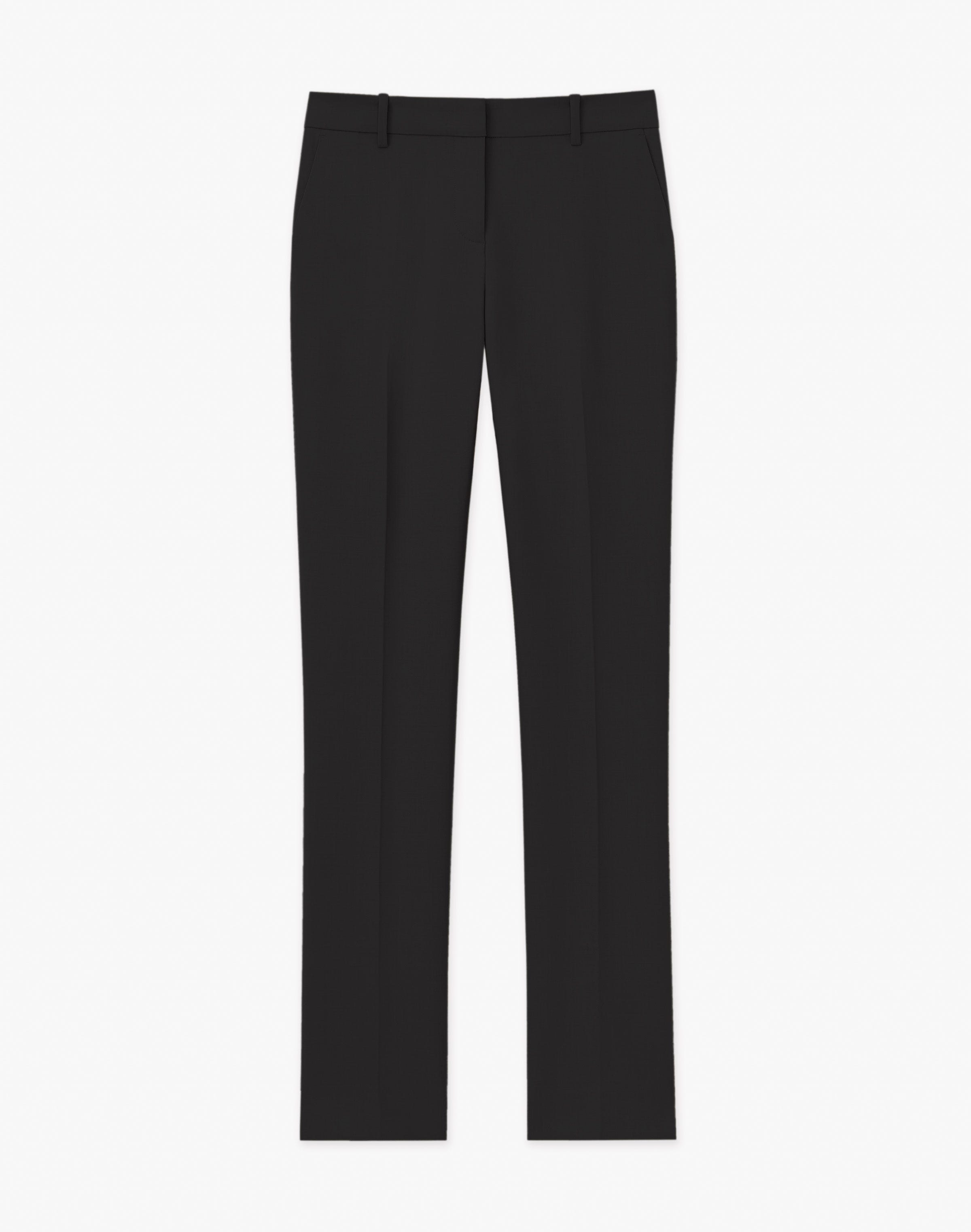 Responsible Wool Double Face Manhattan Cigarette Pant