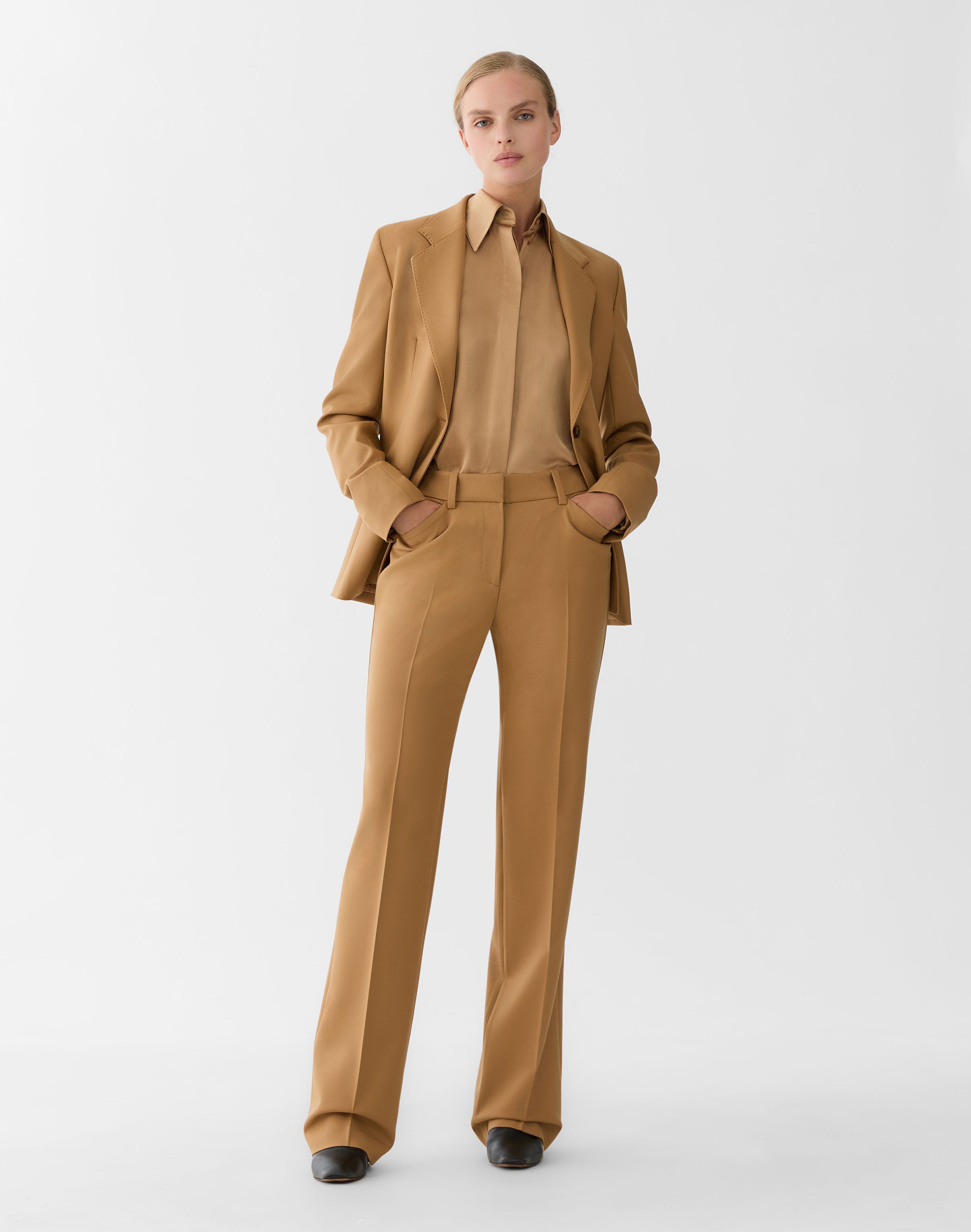 Responsible Stretch Wool Reade Straight Leg Pant