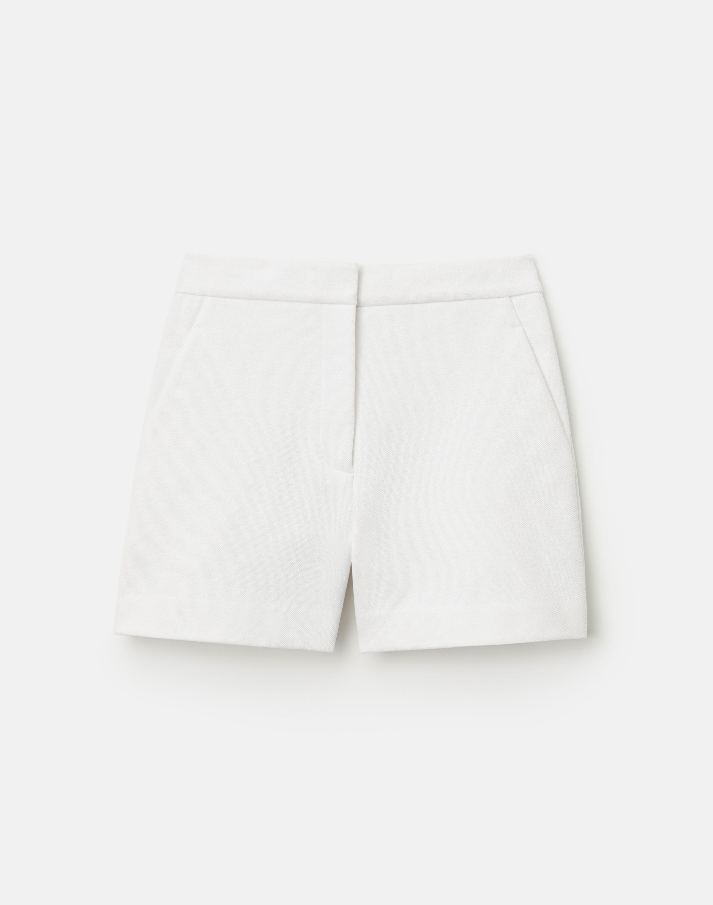 Cotton Piqué Jersey Laurel Wide Leg Short