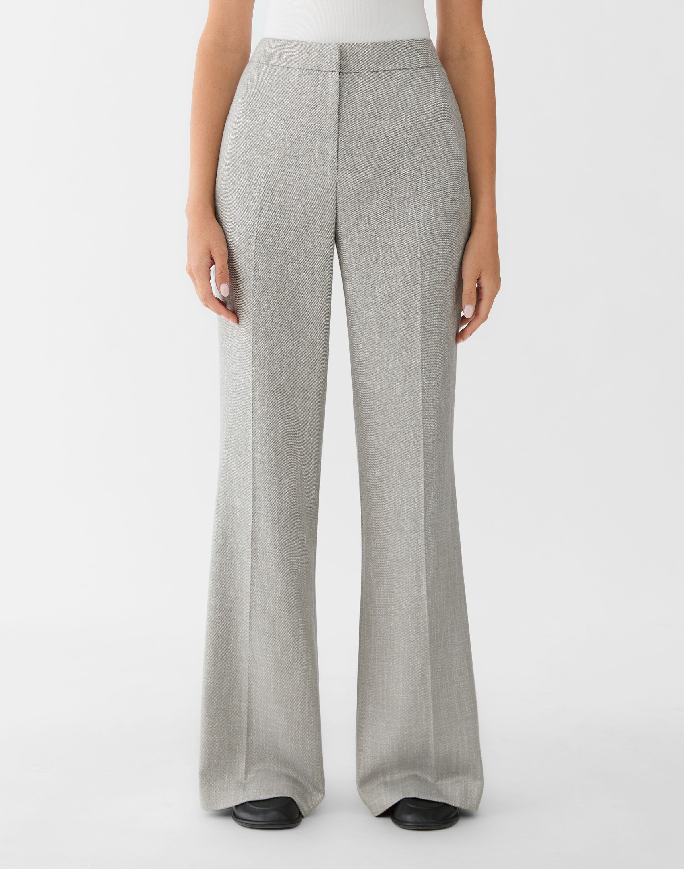 Bamboo Viscose Twill Lafayette Flare Pant