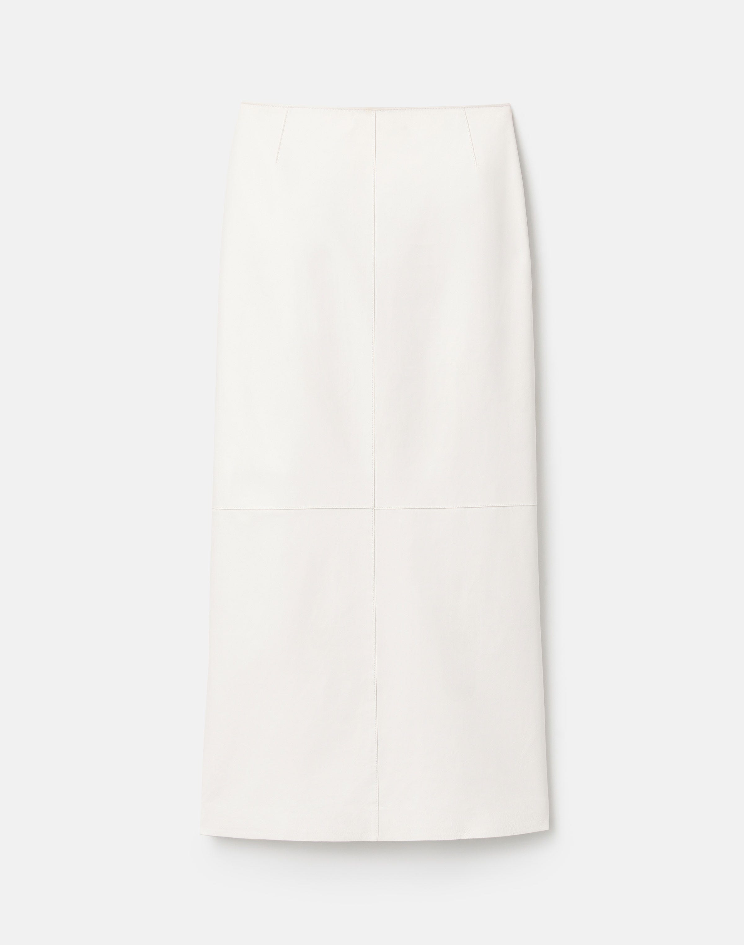 Glove Leather Midi Pencil Skirt