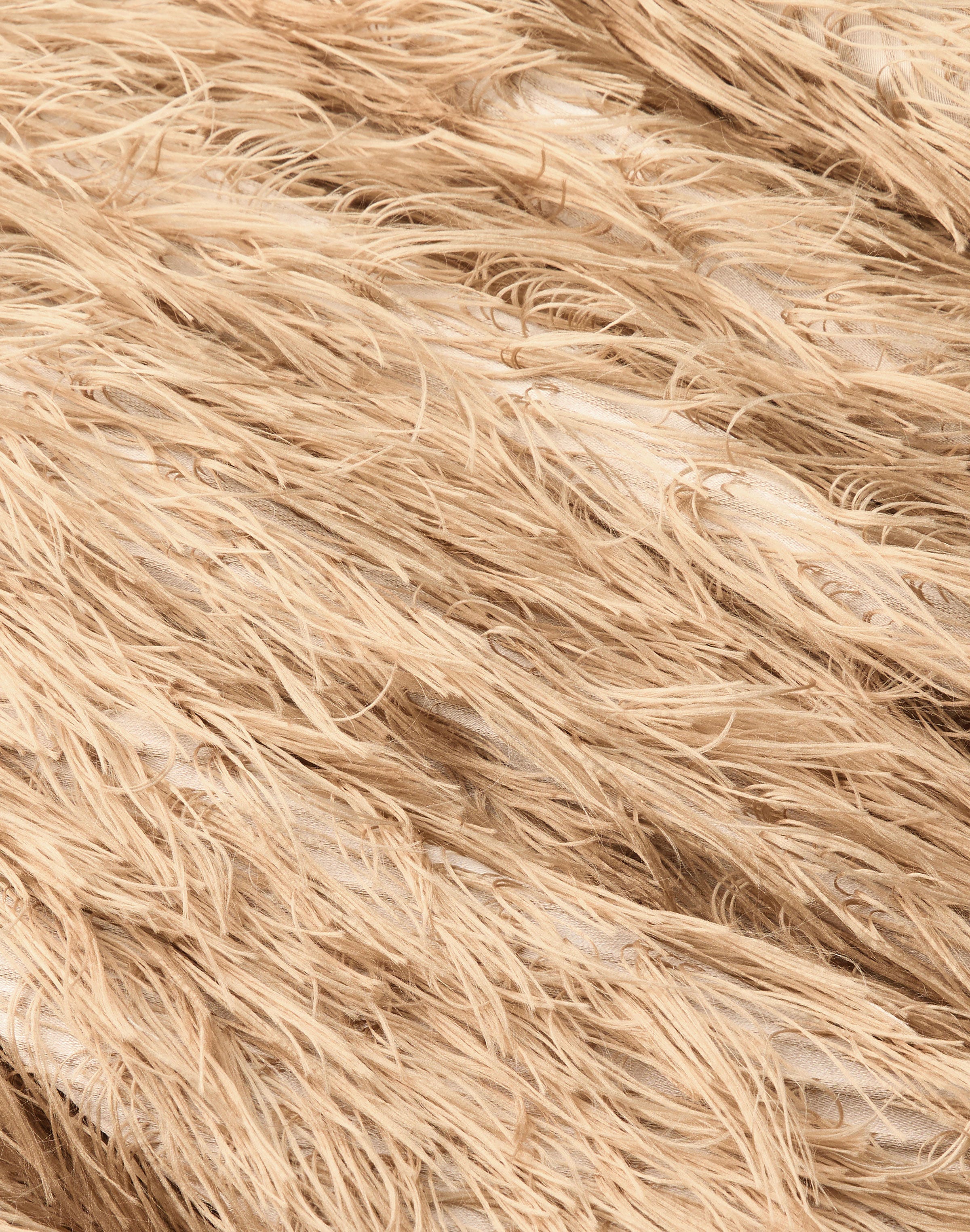 Fringe Fil Coupé Maxi Pencil Skirt