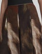 L148 X Save Venice Print Silk Georgette Floor Length Godet Skirt