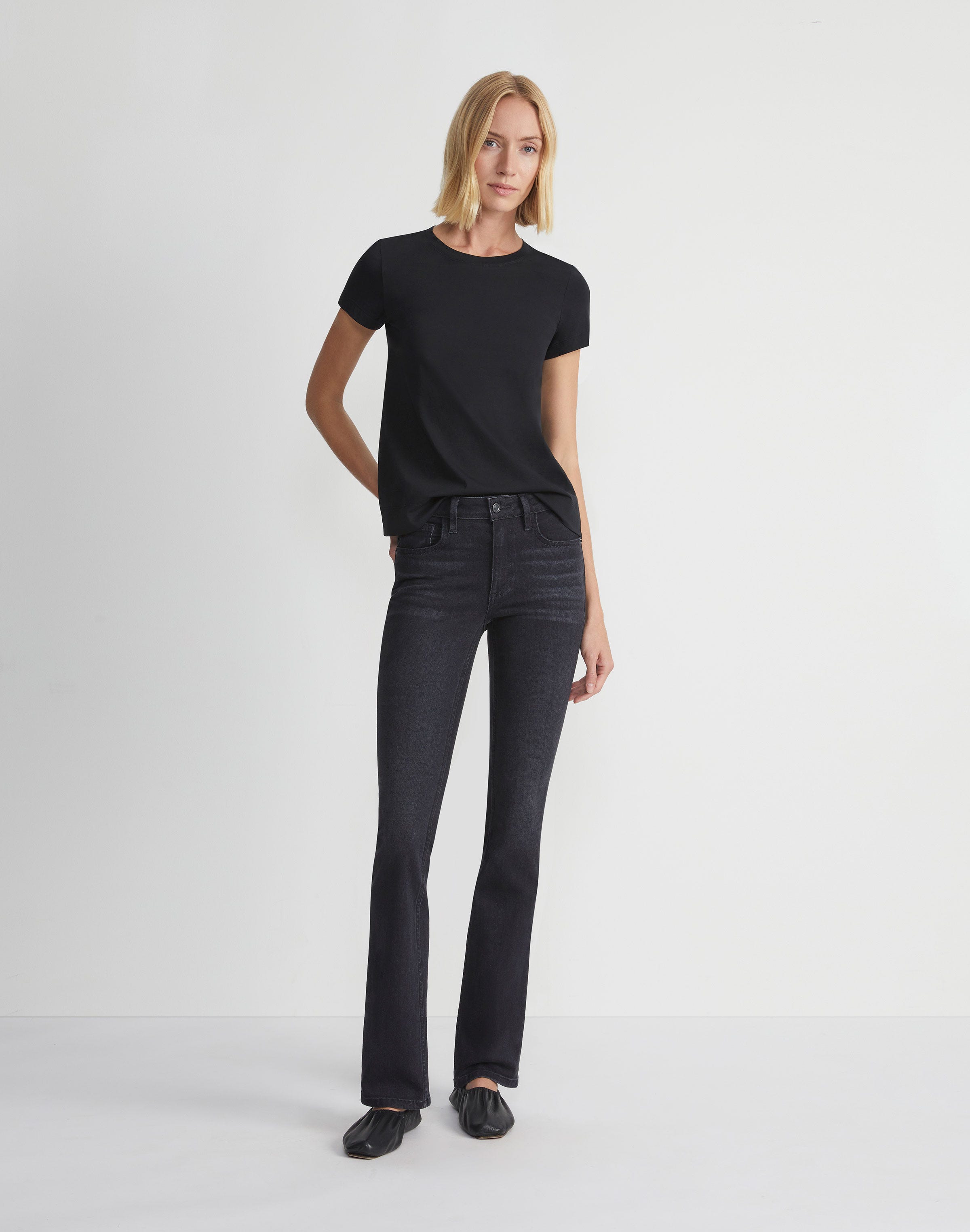 Plus-Size Cotton Jersey Modern Tee