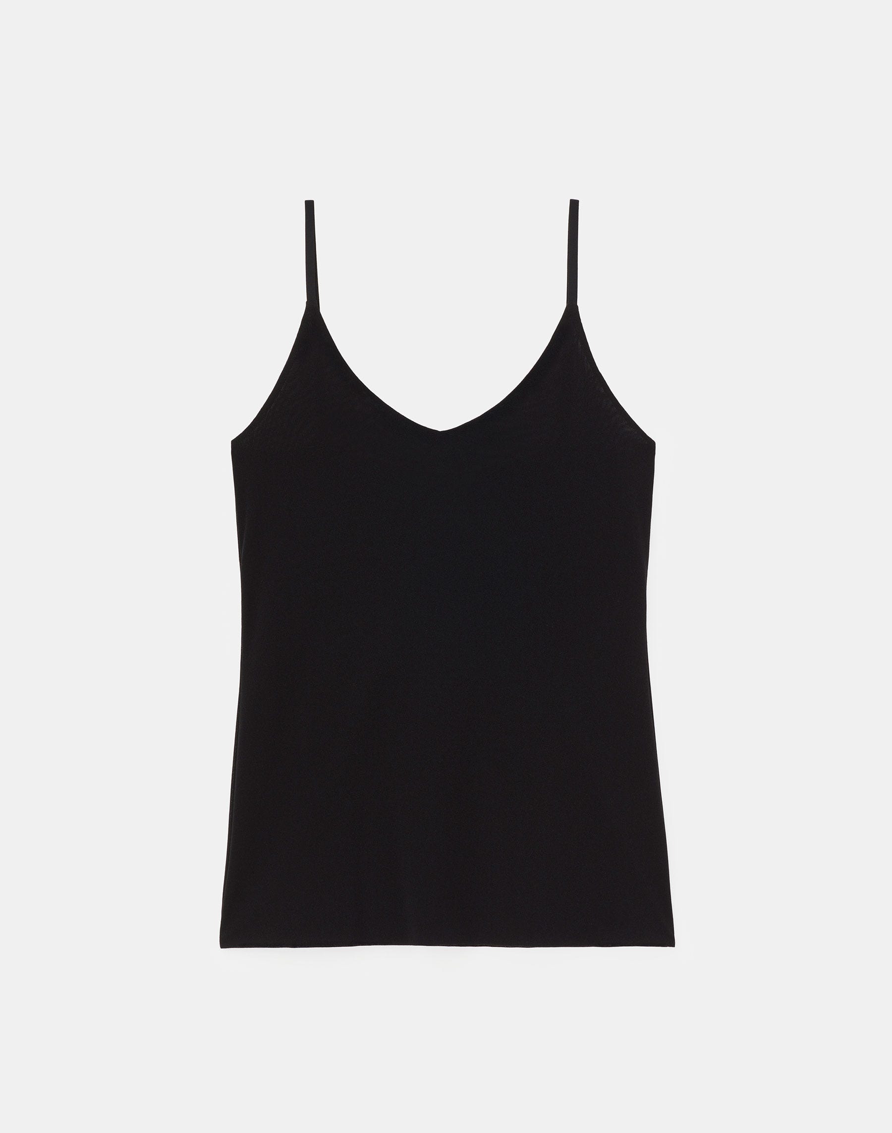 Plus-Size Mesh Jersey Camisole