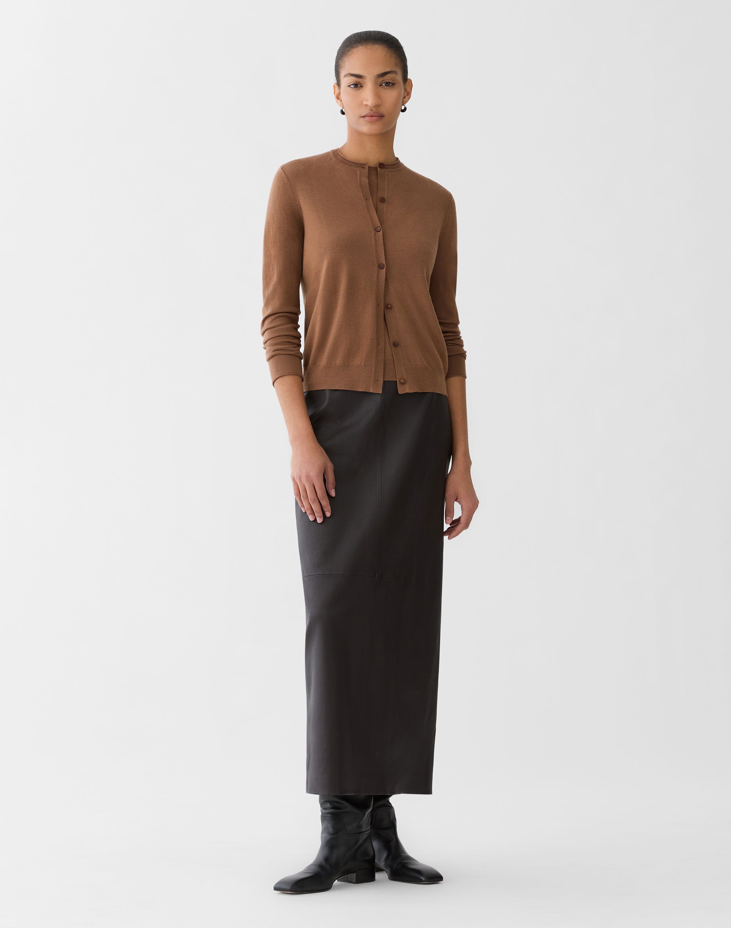 Fine Gauge Cashmere Cardigan