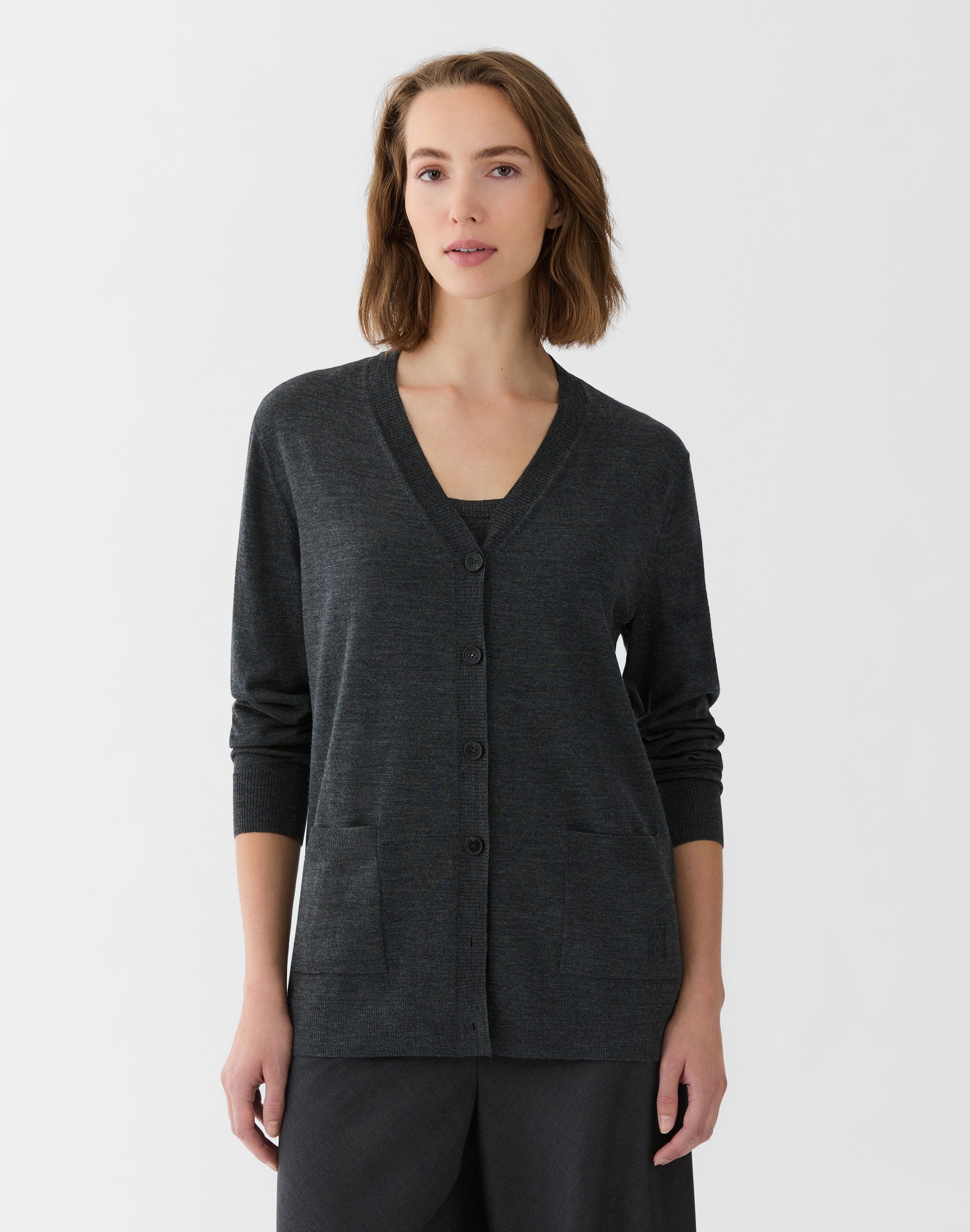 Superfine Merino Wool Cardigan