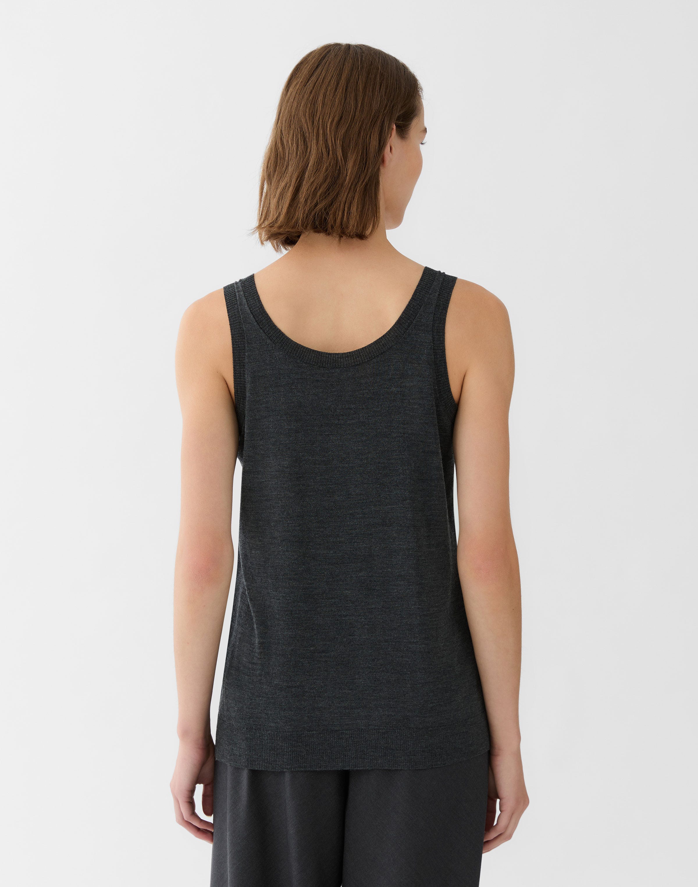 Superfine Merino Wool Sweater Tank
