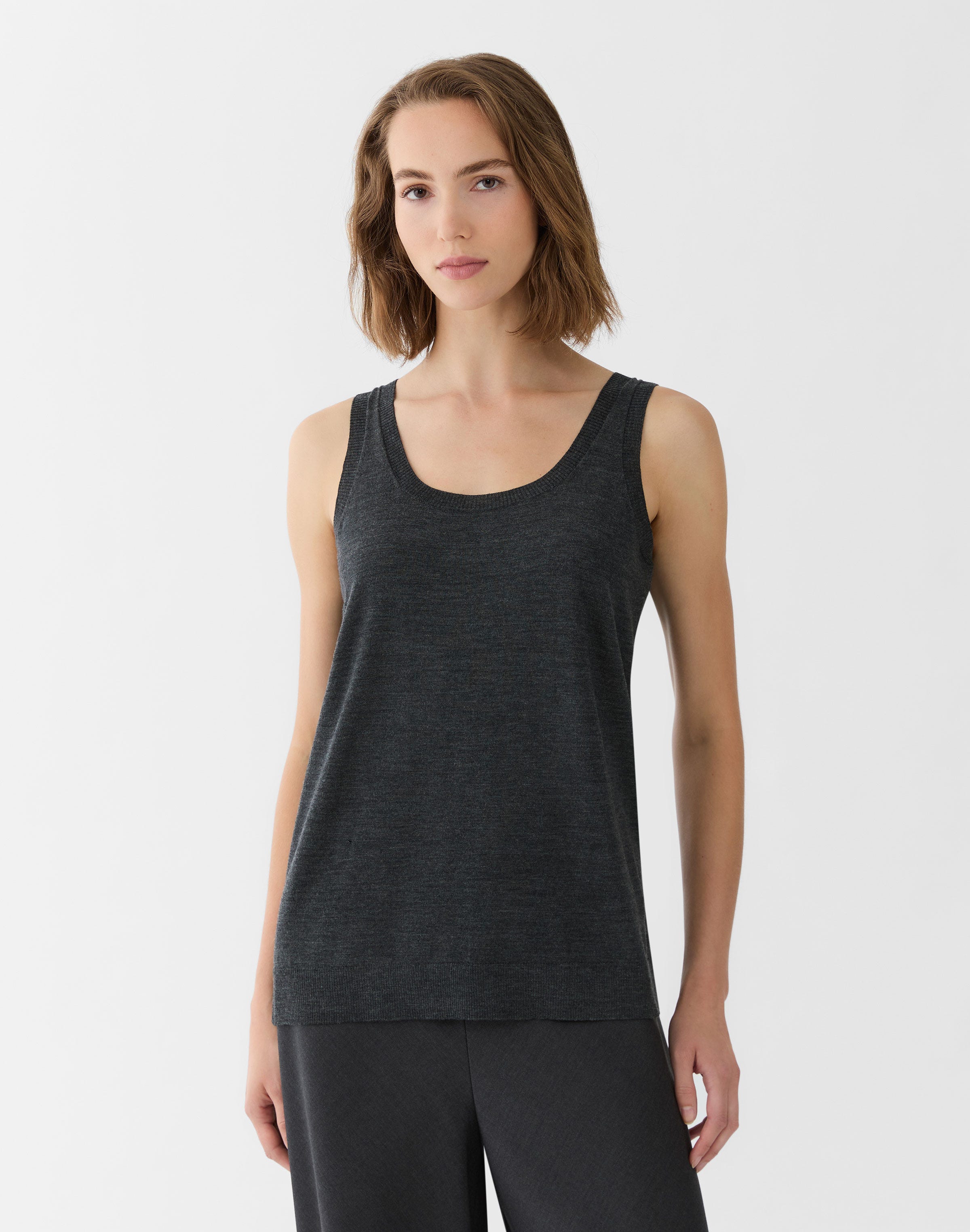 Superfine Merino Wool Sweater Tank
